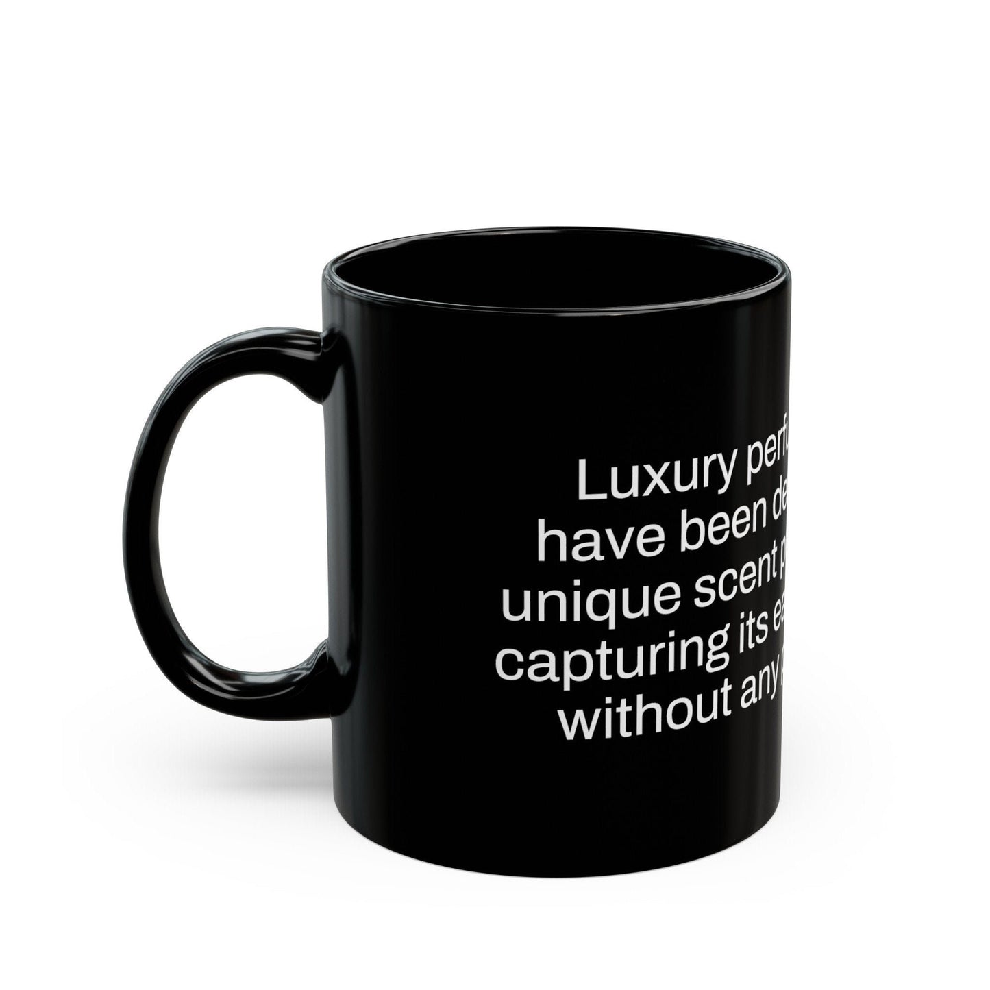 WEED PERFUME Fact - Weed Coffee Mug (11oz) - Perfect Gift for Smokers, Stoners, Growers; Wake and Bake Mug / Weed Mug / BLACK Mug