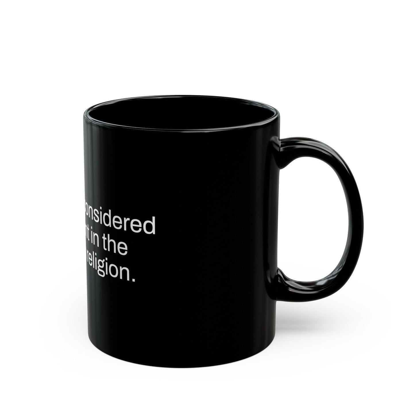 RASTAFARIAN Weed Fact - Weed Coffee Mug (11oz) - Perfect Gift for Smokers, Stoners, Growers; Wake and Bake Mug / Weed Mug / BLACK Mug