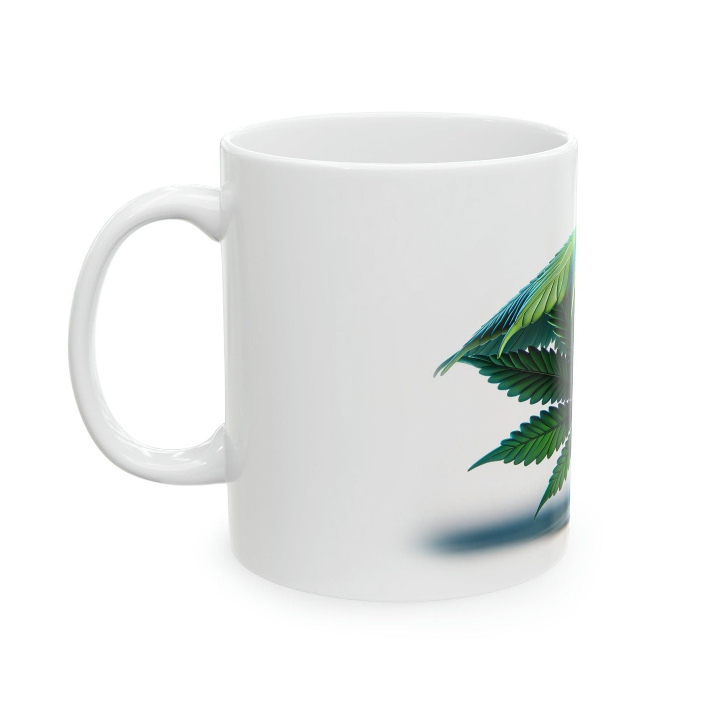 Weed UMBRELLA - Marijuana Themed Coffee Mug - Perfect Gift for Smokers/Stoner, Marijuana Lover; Wake and Bake Mug - Weed Mug / Stoner Mug