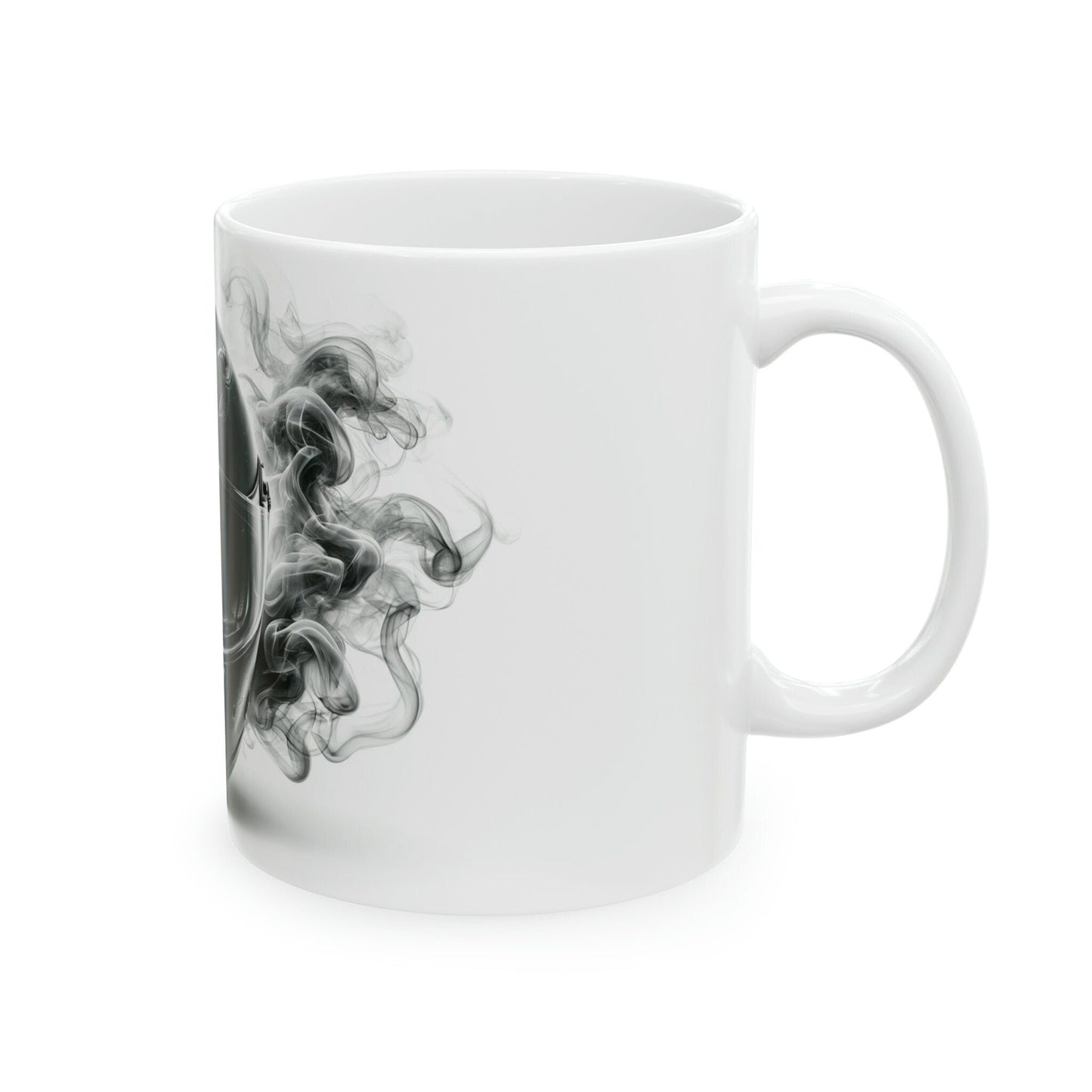 SMOKEY HELMET - WEED Themed Coffee Mugs - Perfect Gift for Smokers, Stoners, Marijuana Lover; Wake and Bake Mug - Marijuana Mug / Stoner Mug