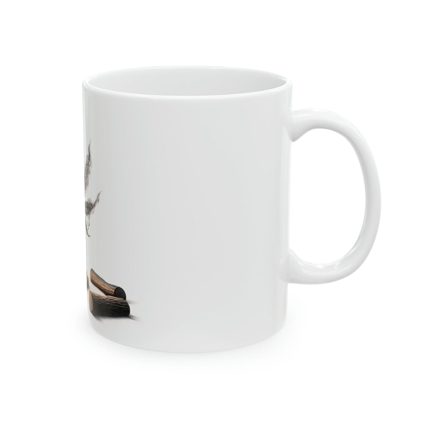 CAMPFIRE - WEED Themed Coffee Mugs - Perfect Gift for Smokers, Stoners, Marijuana Lovers; Wake and Bake Mug - Marijuana Mug / Stoner Mug