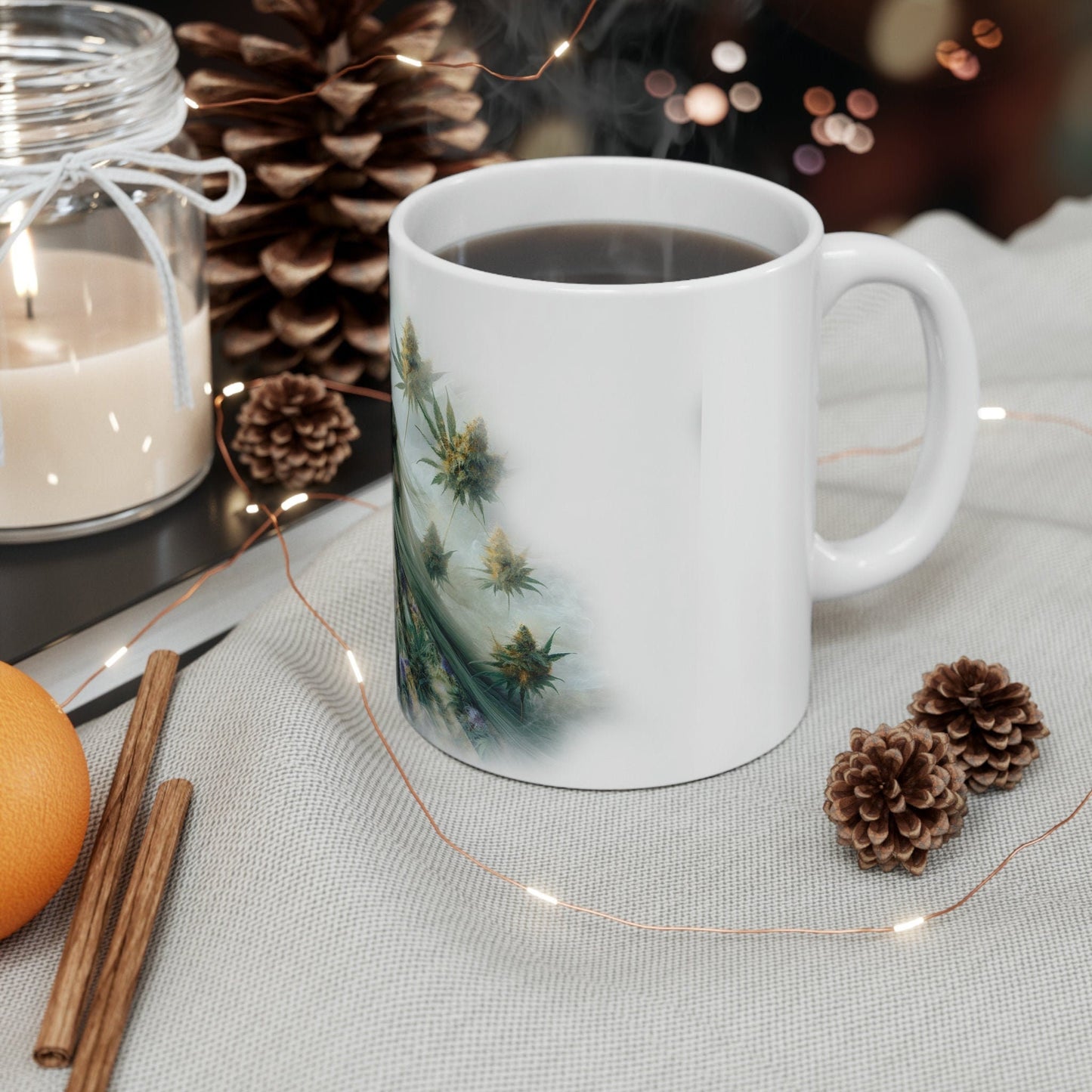 DREAM QUEEN - WEED Strain Themed Coffee Mugs - Perfect Gift for Smokers, Stoners, Marijuana Lovers; Wake and Bake Essentials