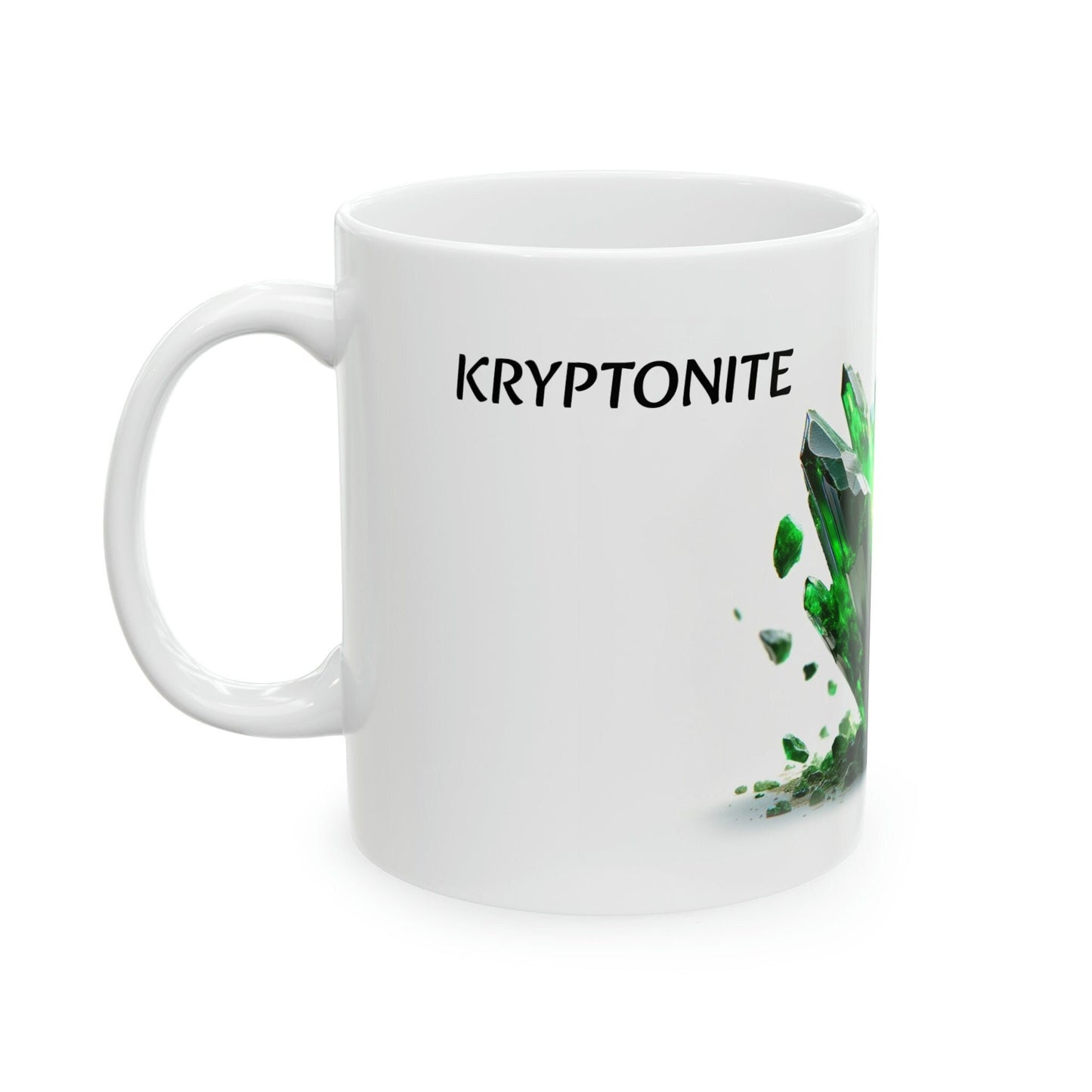 KRYPTONITE - WEED Strain Themed Coffee Mugs - Perfect Gift for Smokers, Stoners, Marijuana Lovers; Wake and Bake Essentials