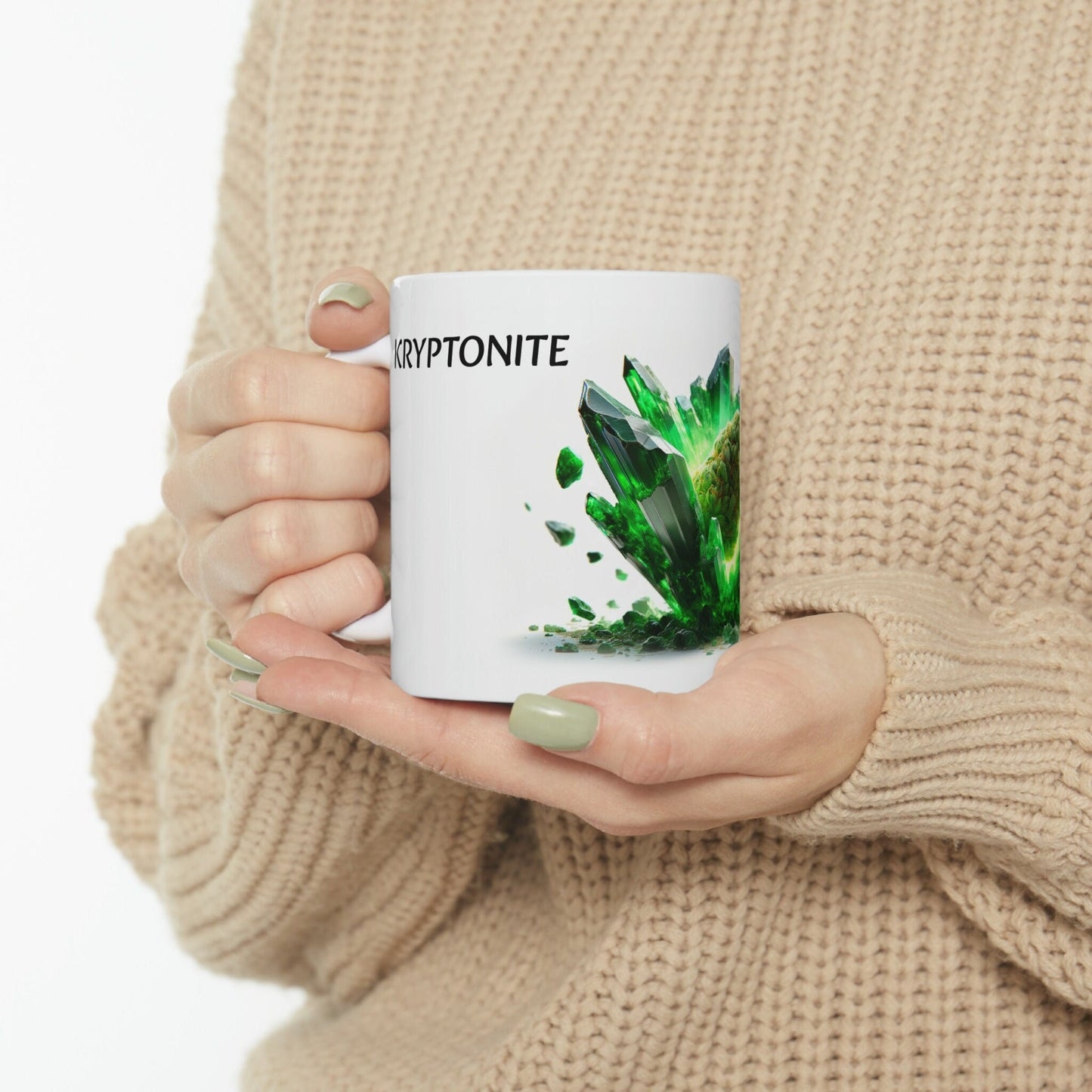 KRYPTONITE - WEED Strain Themed Coffee Mugs - Perfect Gift for Smokers, Stoners, Marijuana Lovers; Wake and Bake Essentials