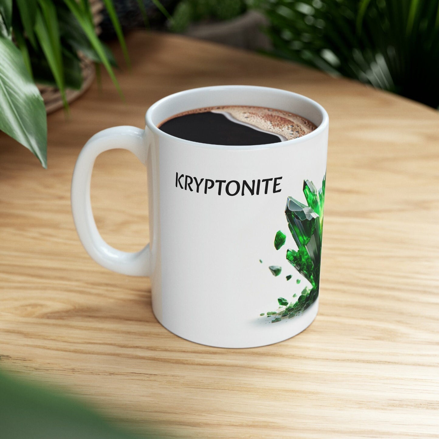 KRYPTONITE - WEED Strain Themed Coffee Mugs - Perfect Gift for Smokers, Stoners, Marijuana Lovers; Wake and Bake Essentials