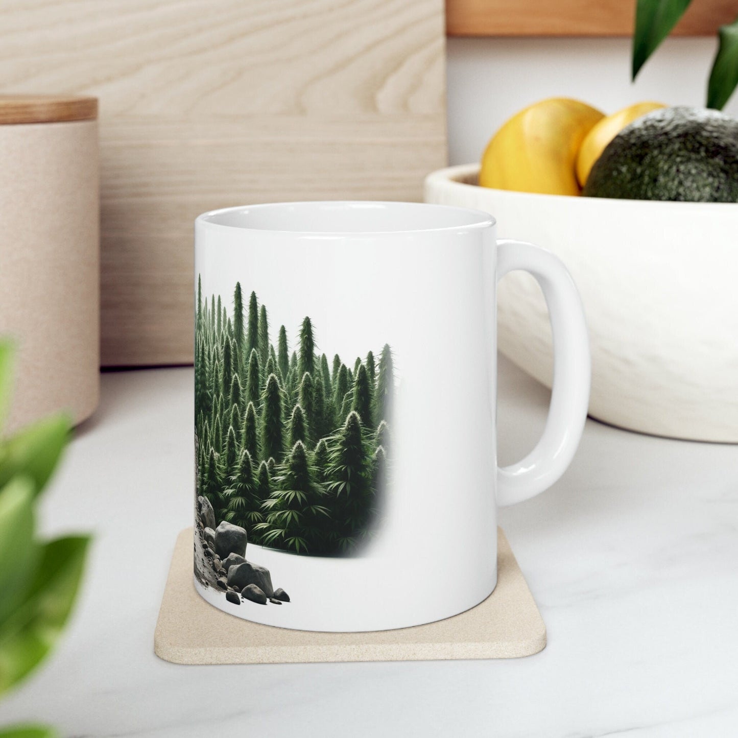 ROCKY ROAD - WEED Strain Themed Coffee Mugs - Perfect Gift for Smokers, Stoners, Marijuana Lovers; Wake and Bake Essentials