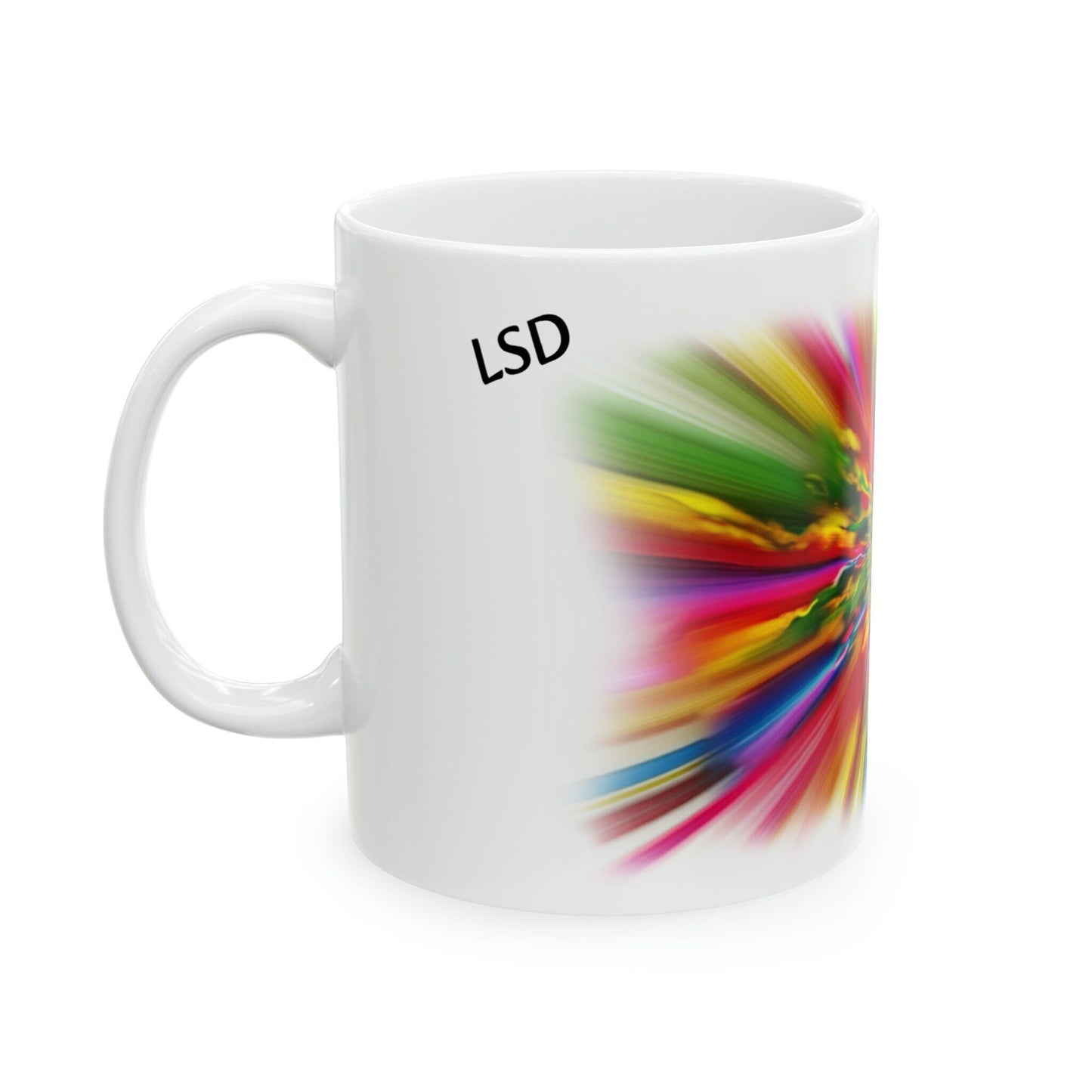 LSD - WEED Strain Themed Coffee Mugs - Perfect Gift for Smokers, Stoners, Marijuana Lovers; Wake and Bake Essentials