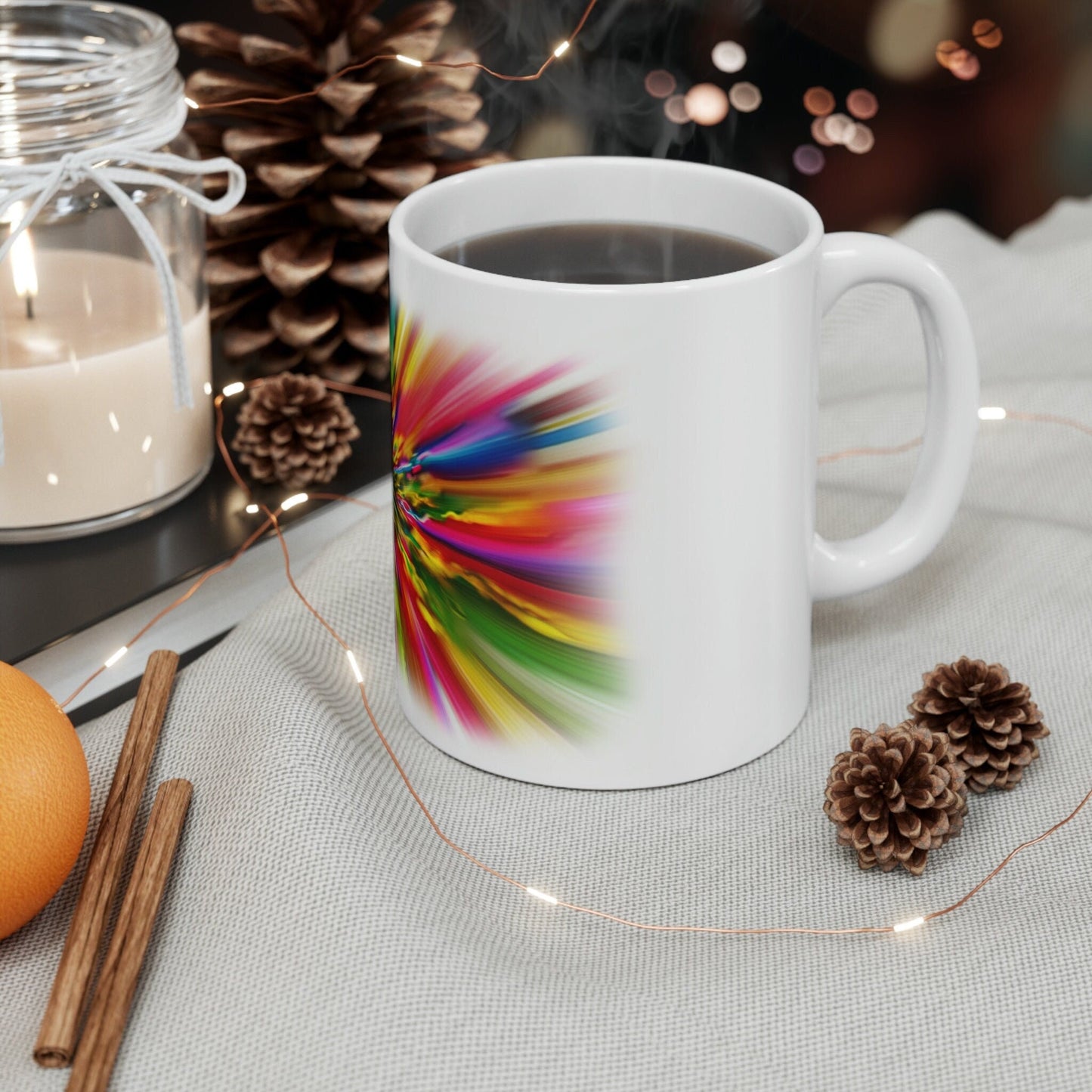 LSD - WEED Strain Themed Coffee Mugs - Perfect Gift for Smokers, Stoners, Marijuana Lovers; Wake and Bake Essentials