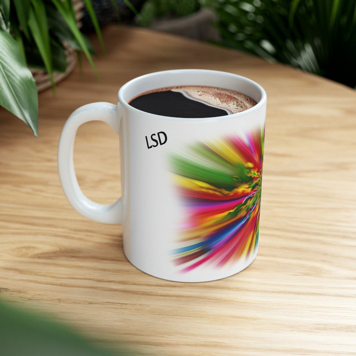 LSD - WEED Strain Themed Coffee Mugs - Perfect Gift for Smokers, Stoners, Marijuana Lovers; Wake and Bake Essentials