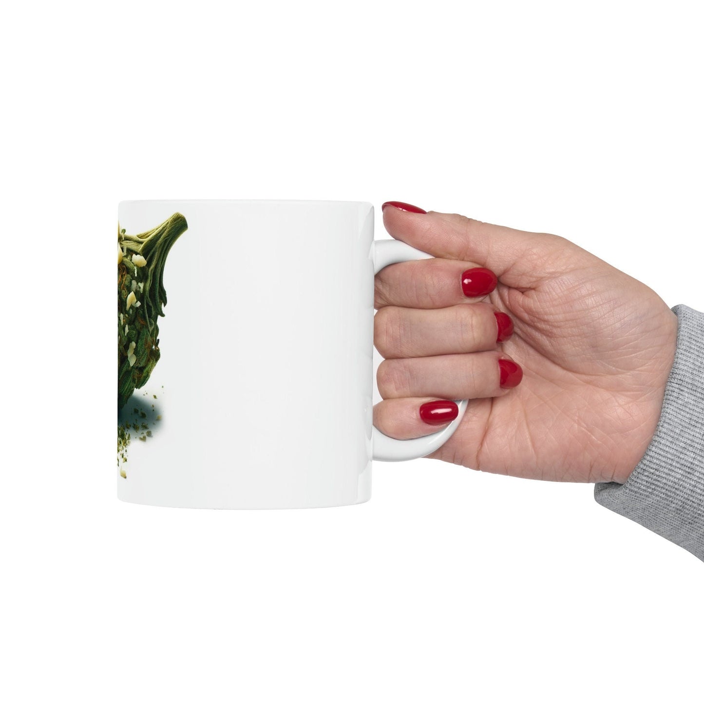 GARLIC KUSH - WEED Strain Themed Coffee Mugs - Perfect Gift for Smokers, Stoners, Marijuana Lovers; Wake and Bake Essentials