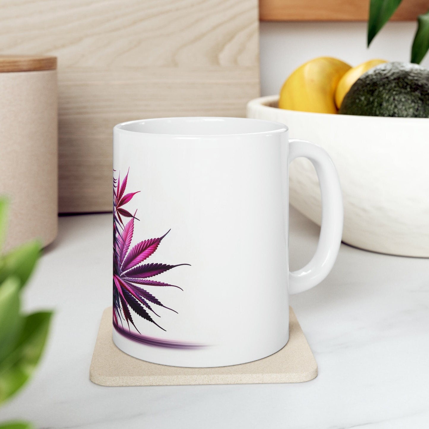 PINK ACAI - WEED Strain Themed Coffee Mugs - Perfect Gift for Smokers, Stoners, Marijuana Lovers; Wake and Bake Essentials