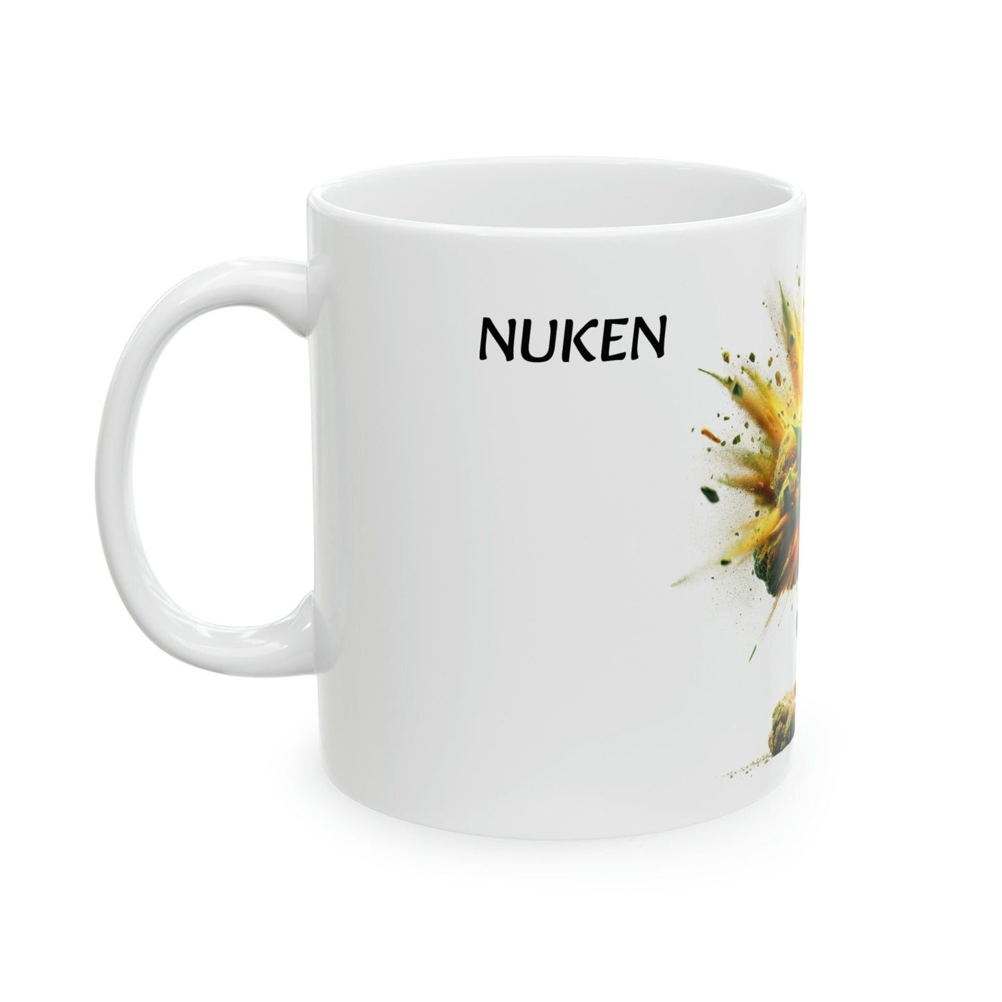 NUKEN - WEED Strain Themed Coffee Mugs - Perfect Gift for Smokers, Stoners, Marijuana Lovers; Wake and Bake Essentials