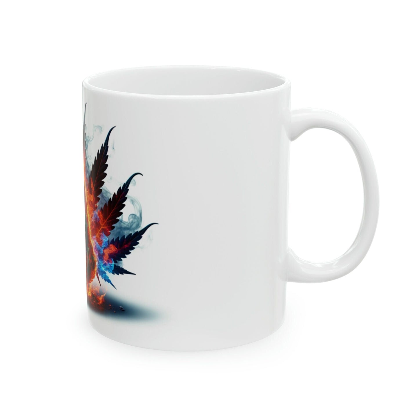 FIRE OG - WEED Strain Themed Coffee Mugs - Perfect Gift for Smokers, Stoners, Marijuana Lovers; Wake and Bake Essentials