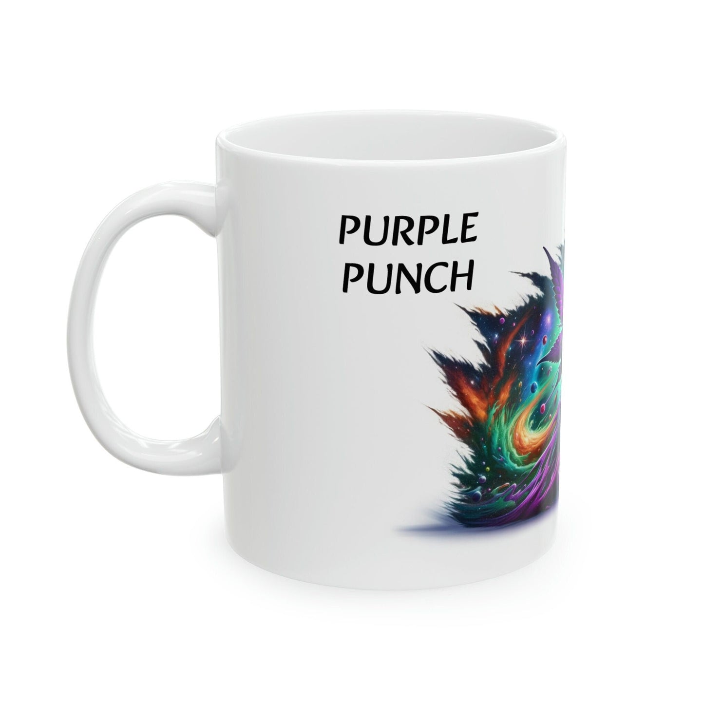 PURPLE PUNCH - WEED Strain Themed Coffee Mugs - Perfect Gift for Smokers, Stoners, Marijuana Lovers; Wake and Bake Essentials