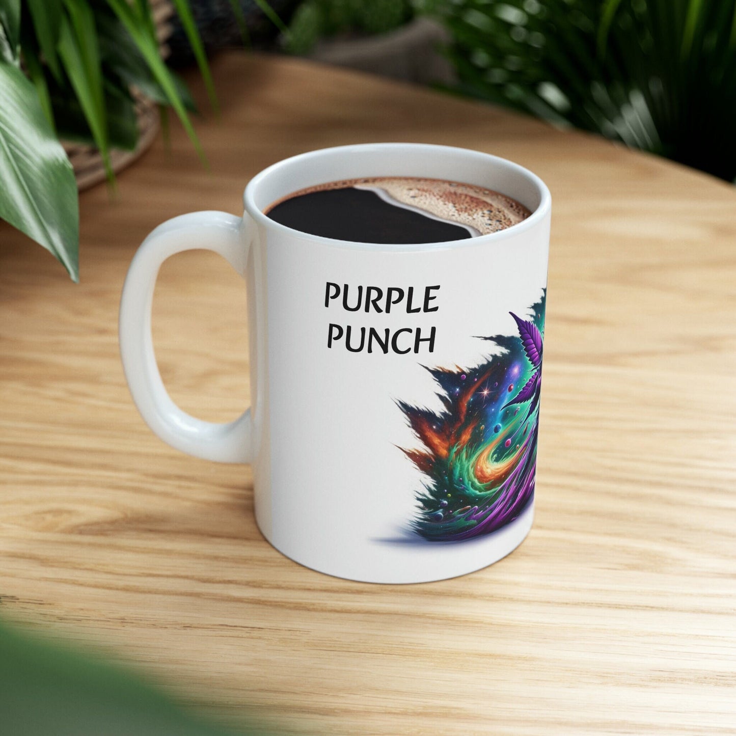 PURPLE PUNCH - WEED Strain Themed Coffee Mugs - Perfect Gift for Smokers, Stoners, Marijuana Lovers; Wake and Bake Essentials