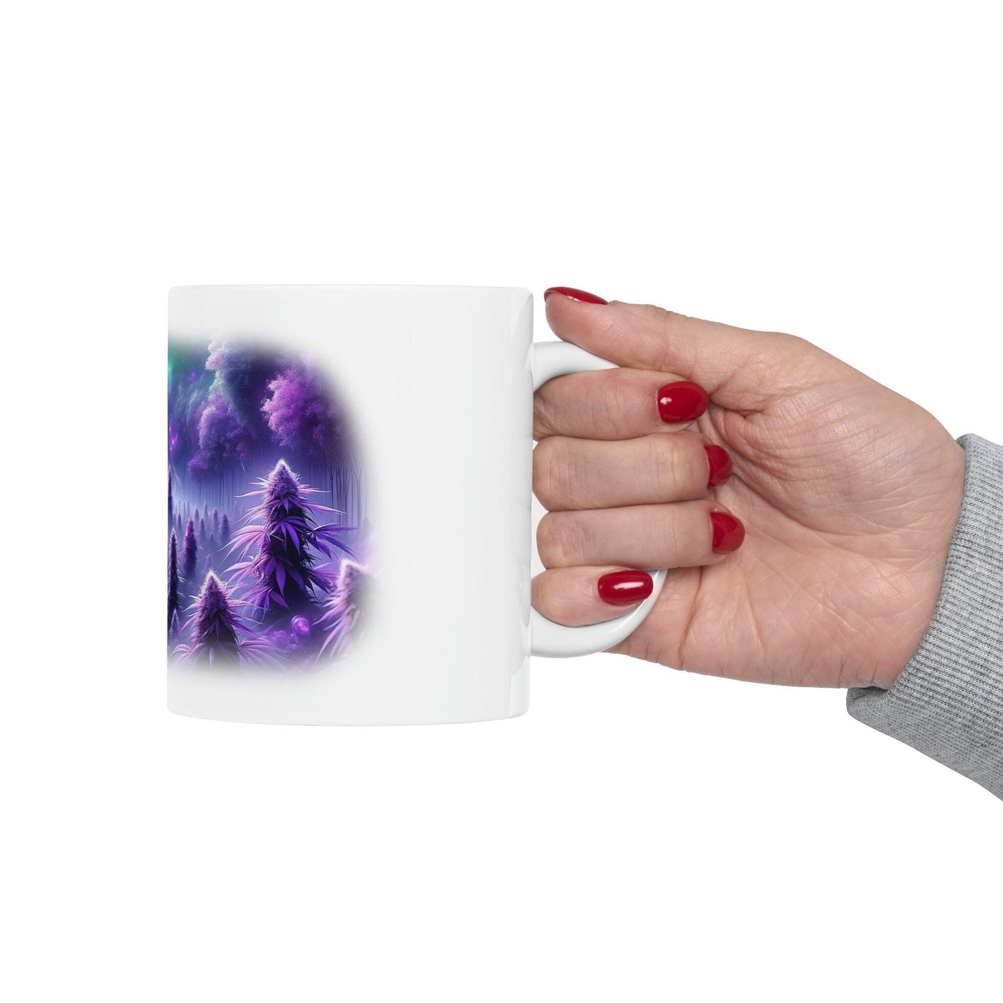 PURPLE DREAM - WEED Strain Themed Coffee Mugs - Perfect Gift for Smokers, Stoners, Marijuana Lovers; Wake and Bake Essentials