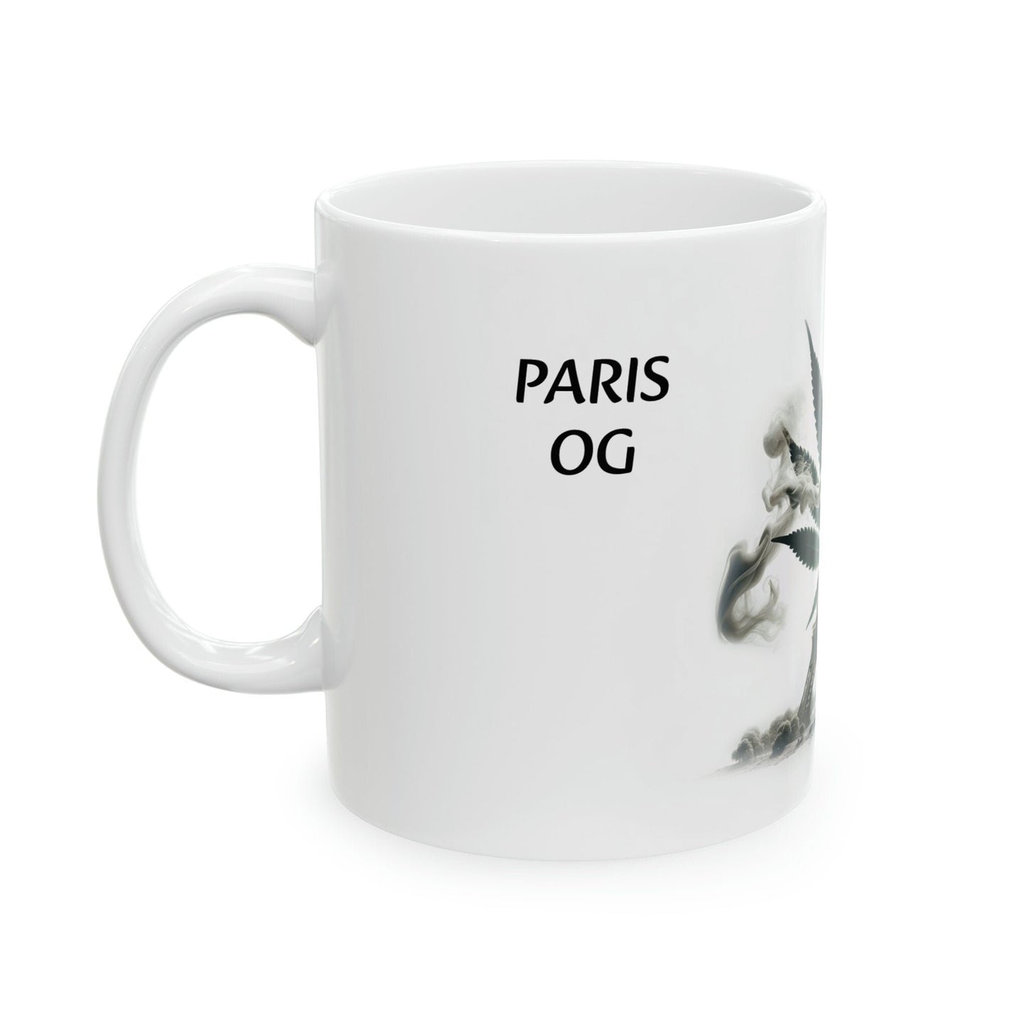 PARIS OG - WEED Strain Themed Coffee Mugs - Perfect Gift for Smokers, Stoners, Marijuana Lovers; Wake and Bake Essentials