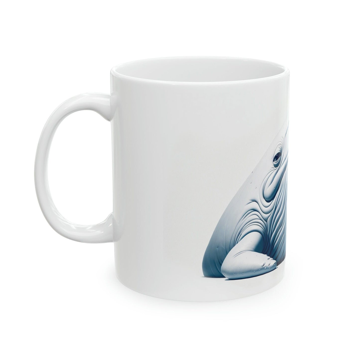 WHALE - WEED Themed Coffee Mugs - Perfect Gift for Smokers, Stoners, Growers; Animal Lovers - Marijuana Mug for Wake and Bake