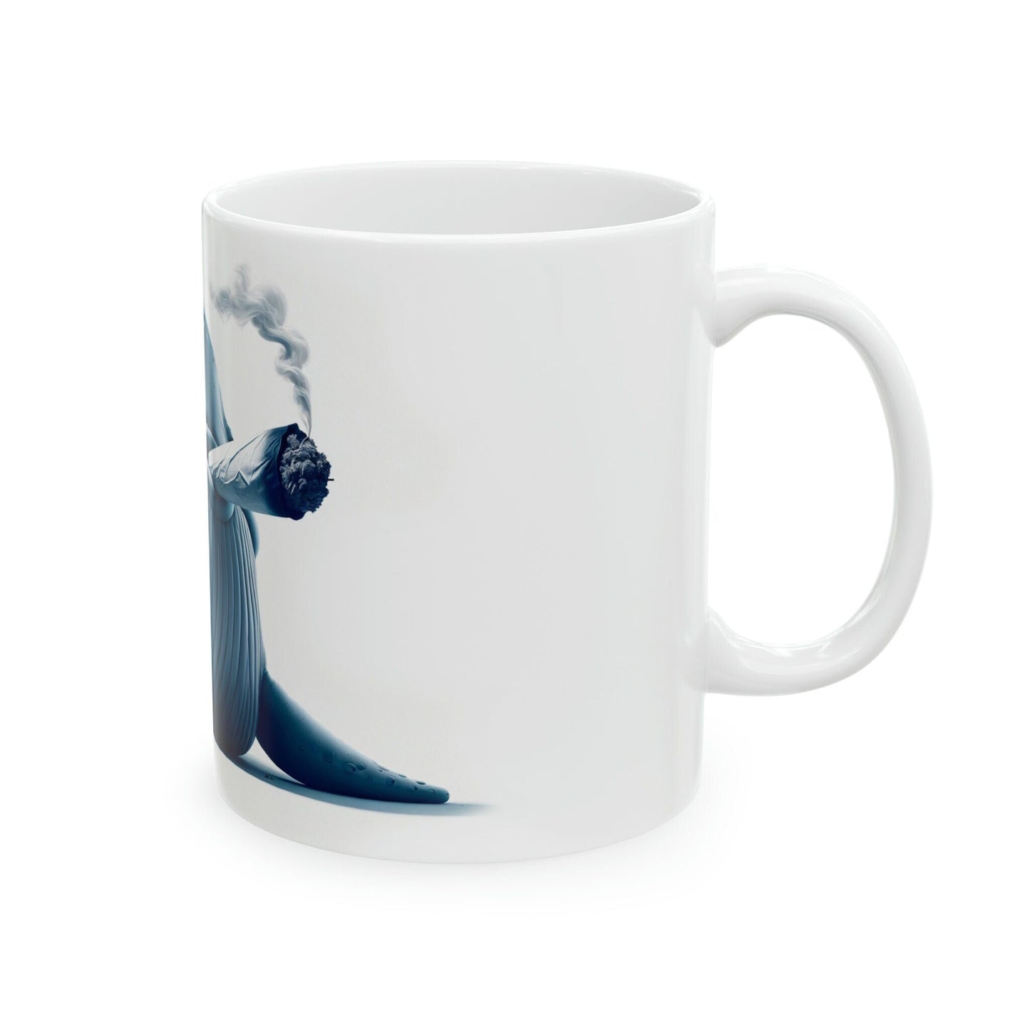 WHALE - WEED Themed Coffee Mugs - Perfect Gift for Smokers, Stoners, Growers; Animal Lovers - Marijuana Mug for Wake and Bake