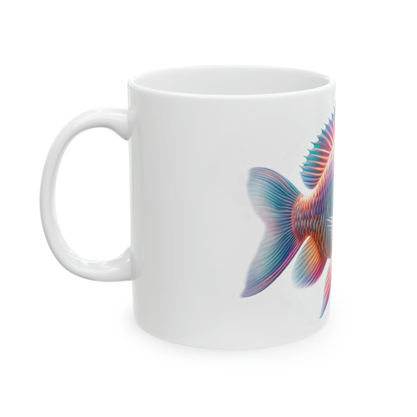 FISH - WEED Themed Coffee Mugs - Perfect Gift for Smokers, Stoners, Growers; Animal Lovers - Marijuana Mug for Wake and Bake