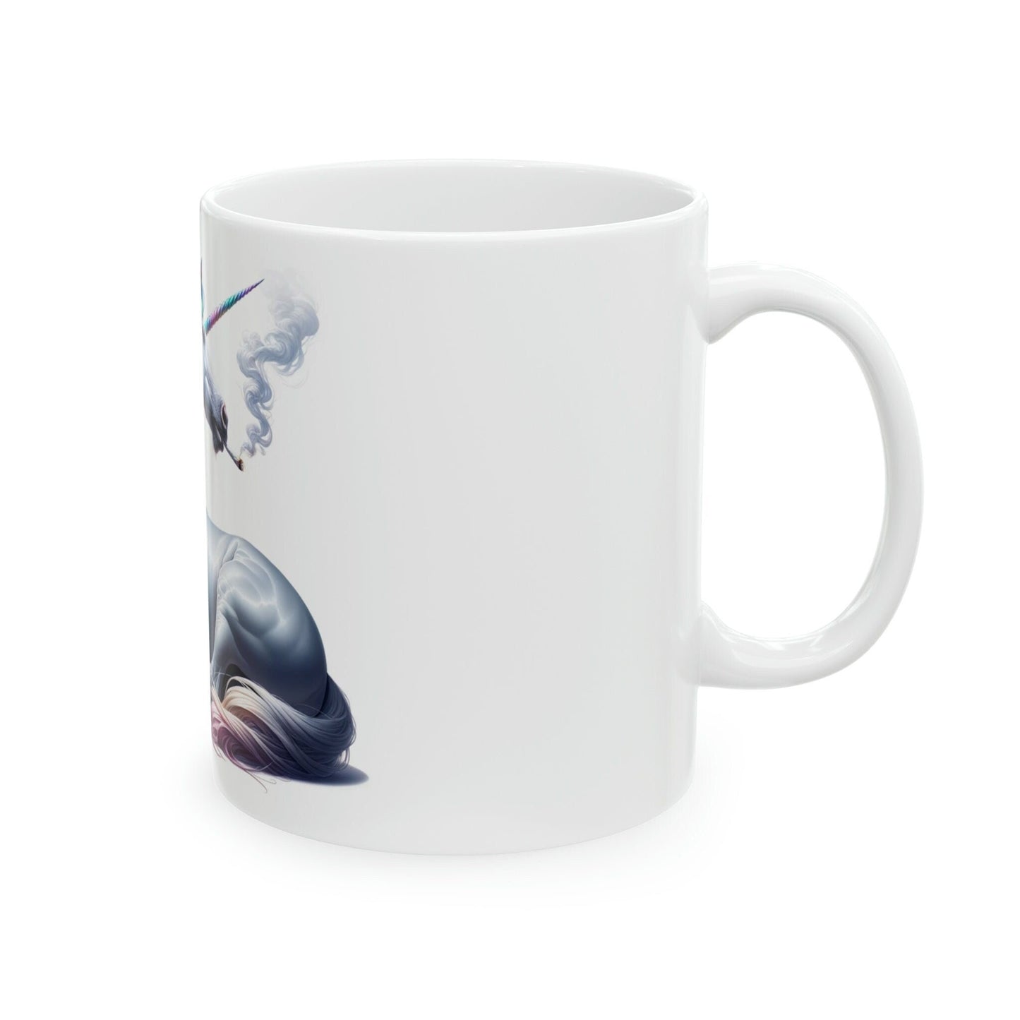 UNICORN - WEED Themed Coffee Mugs - Perfect Gift for Smokers, Stoners, Growers; Animal Lovers - Marijuana Mug for Wake and Bake