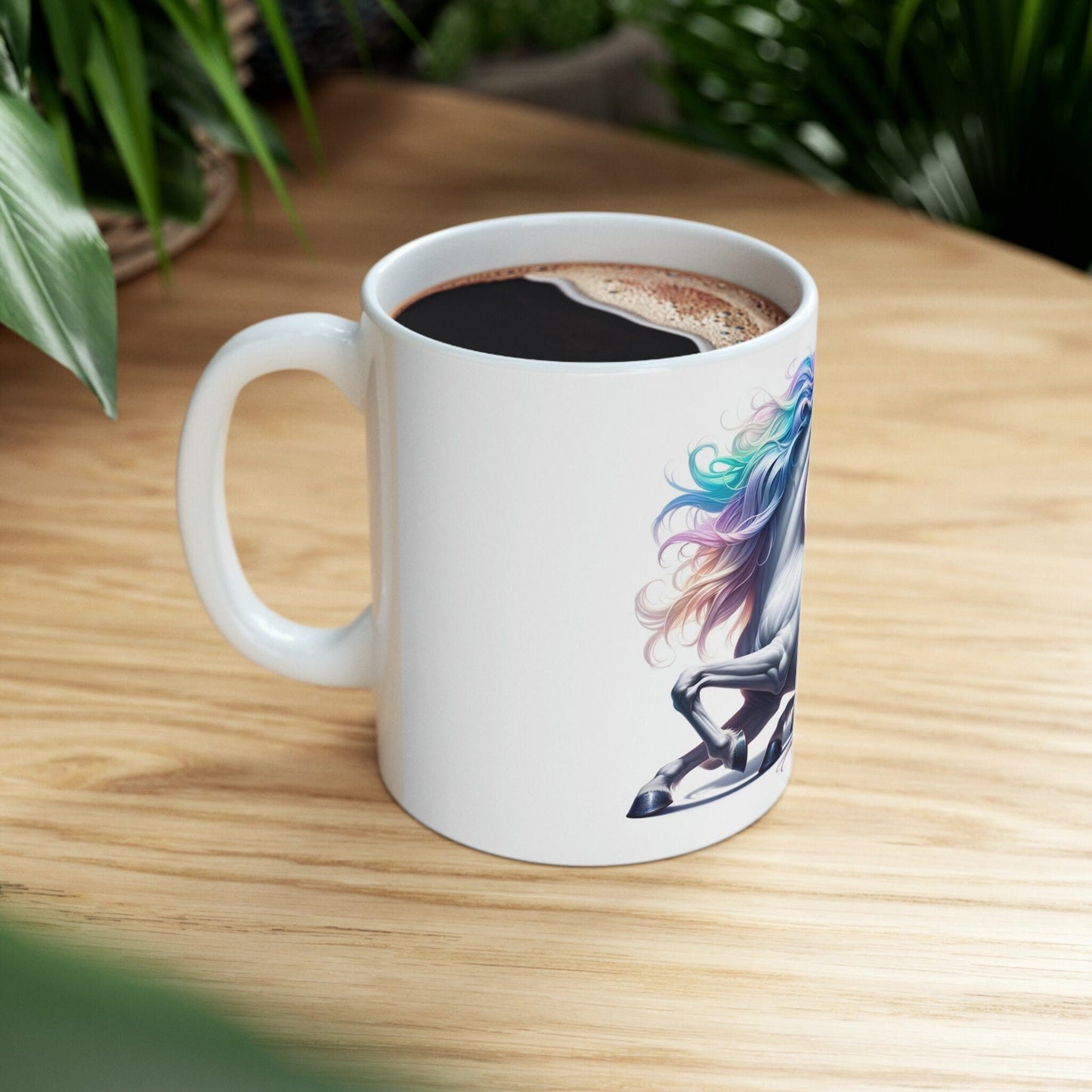 UNICORN - WEED Themed Coffee Mugs - Perfect Gift for Smokers, Stoners, Growers; Animal Lovers - Marijuana Mug for Wake and Bake