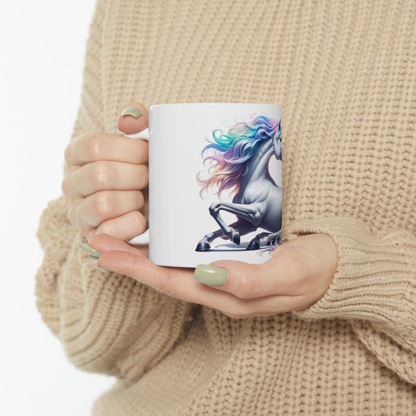 UNICORN - WEED Themed Coffee Mugs - Perfect Gift for Smokers, Stoners, Growers; Animal Lovers - Marijuana Mug for Wake and Bake