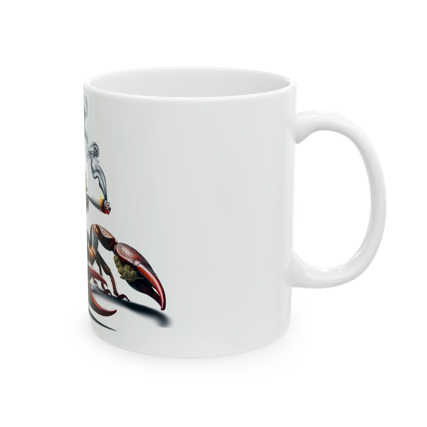SCORPION - WEED Themed Coffee Mugs - Perfect Gift for Smokers, Stoners, Growers; Animal Lovers - Marijuana Mug for Wake and Bake