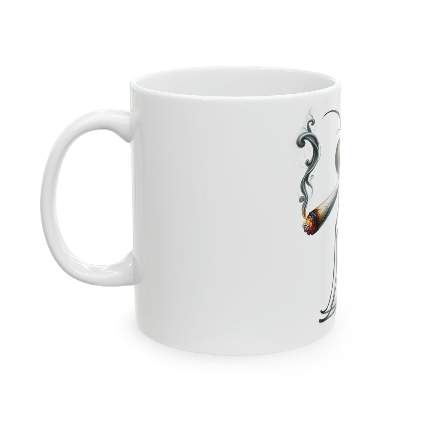 MOSQUITO - WEED Themed Coffee Mugs - Perfect Gift for Smokers, Stoners, Growers; Animal Lovers - Marijuana Mug for Wake and Bake