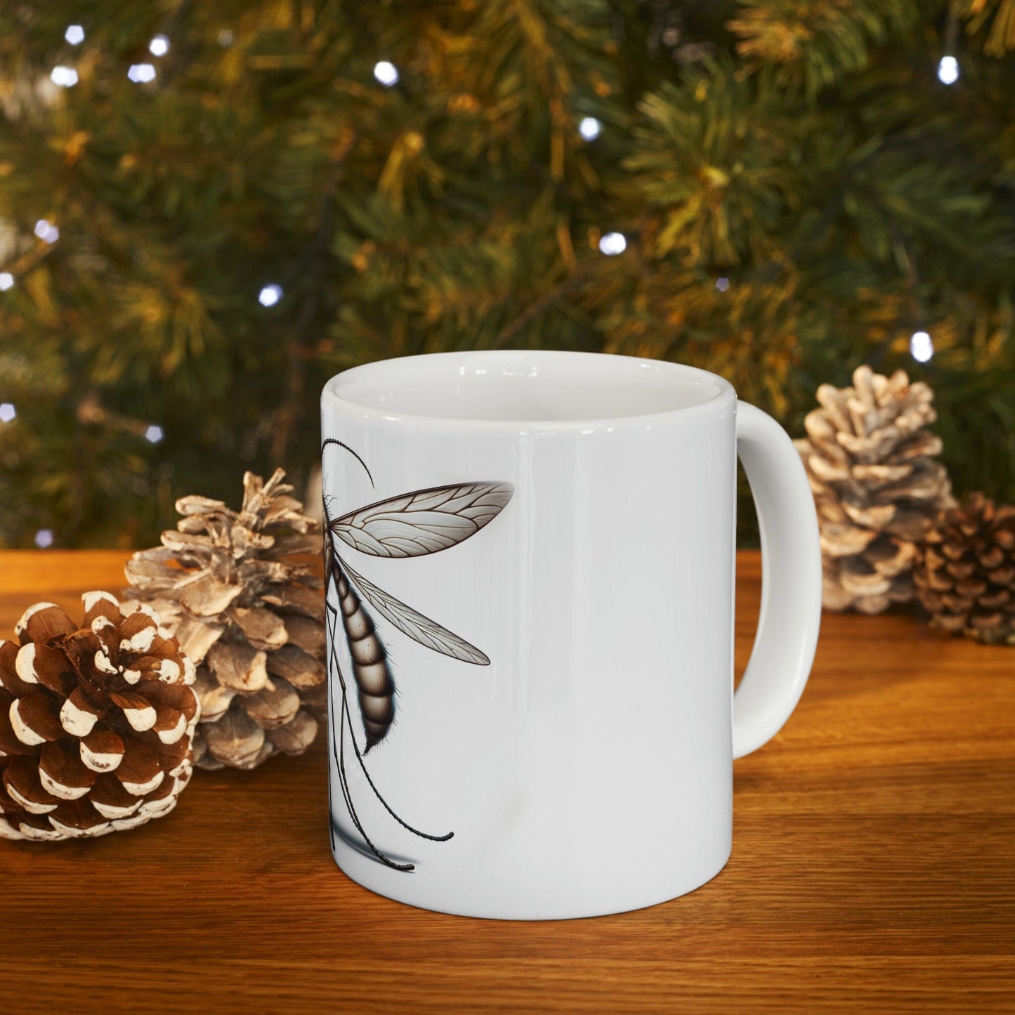 MOSQUITO - WEED Themed Coffee Mugs - Perfect Gift for Smokers, Stoners, Growers; Animal Lovers - Marijuana Mug for Wake and Bake