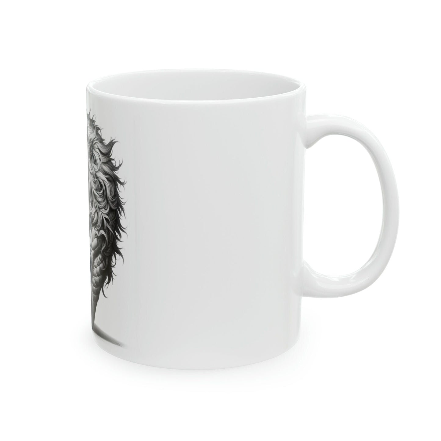 MANTICORE - WEED Themed Coffee Mugs - Perfect Gift for Smokers, Stoners, Growers; Animal Lovers - Marijuana Mug for Wake and Bake