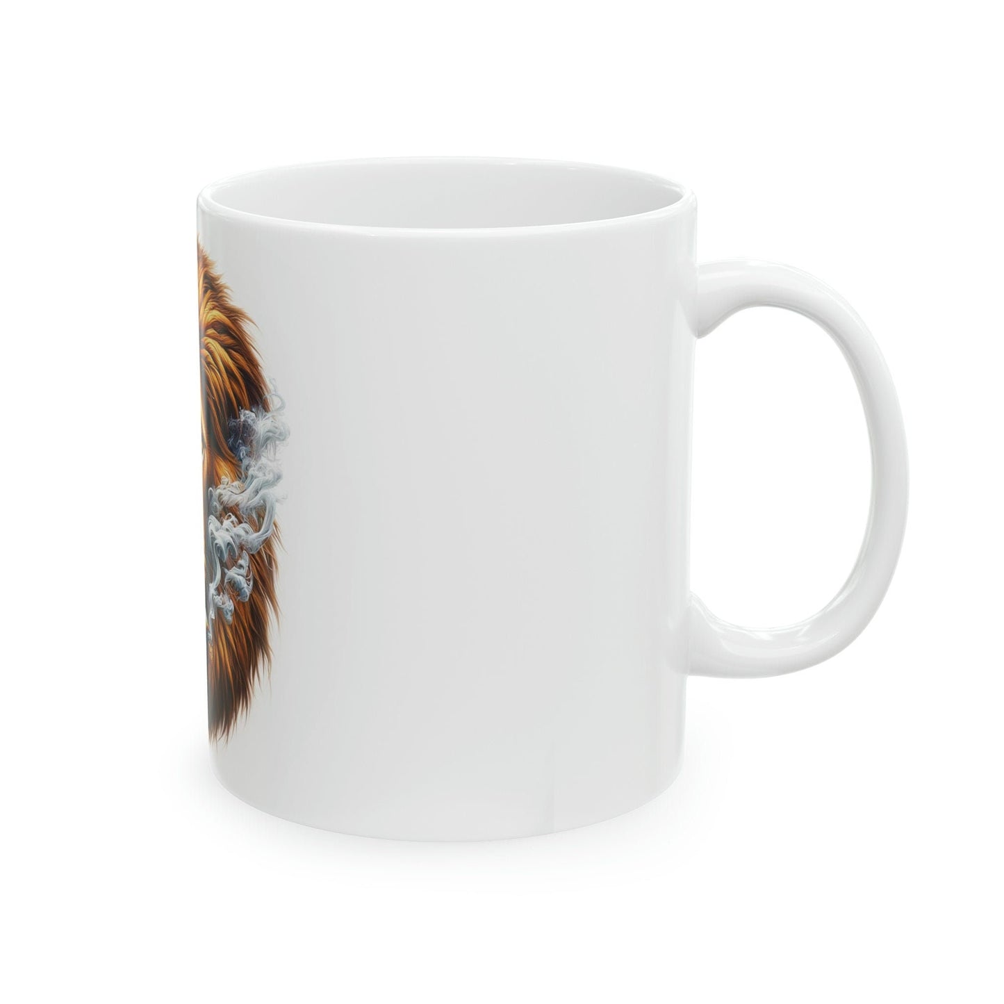 LION - WEED Themed Coffee Mugs - Perfect Gift for Smokers, Stoners, Growers; Animal Lovers - Marijuana Mug for Wake and Bake