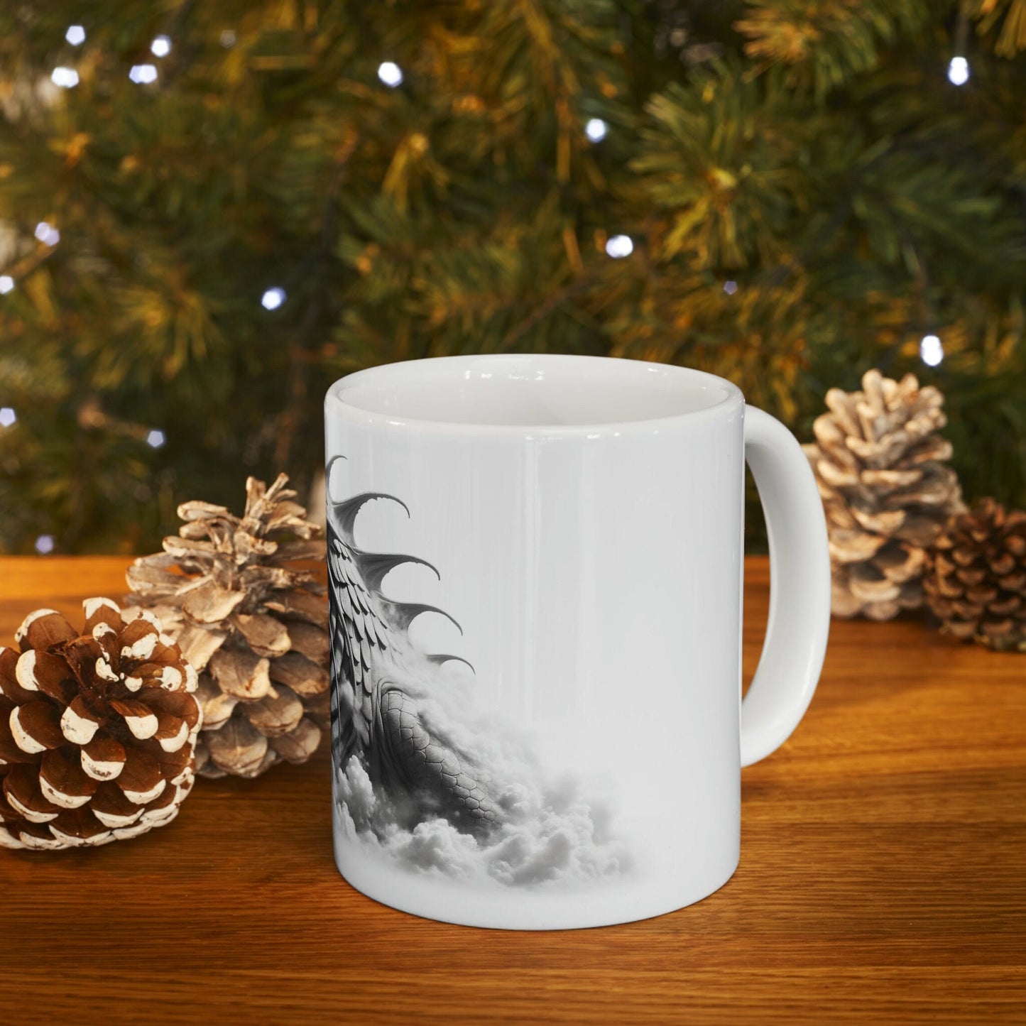 LEVIATHAN - WEED Themed Coffee Mugs - Perfect Gift for Smokers, Stoners, Growers; Animal Lovers - Marijuana Mug for Wake and Bake
