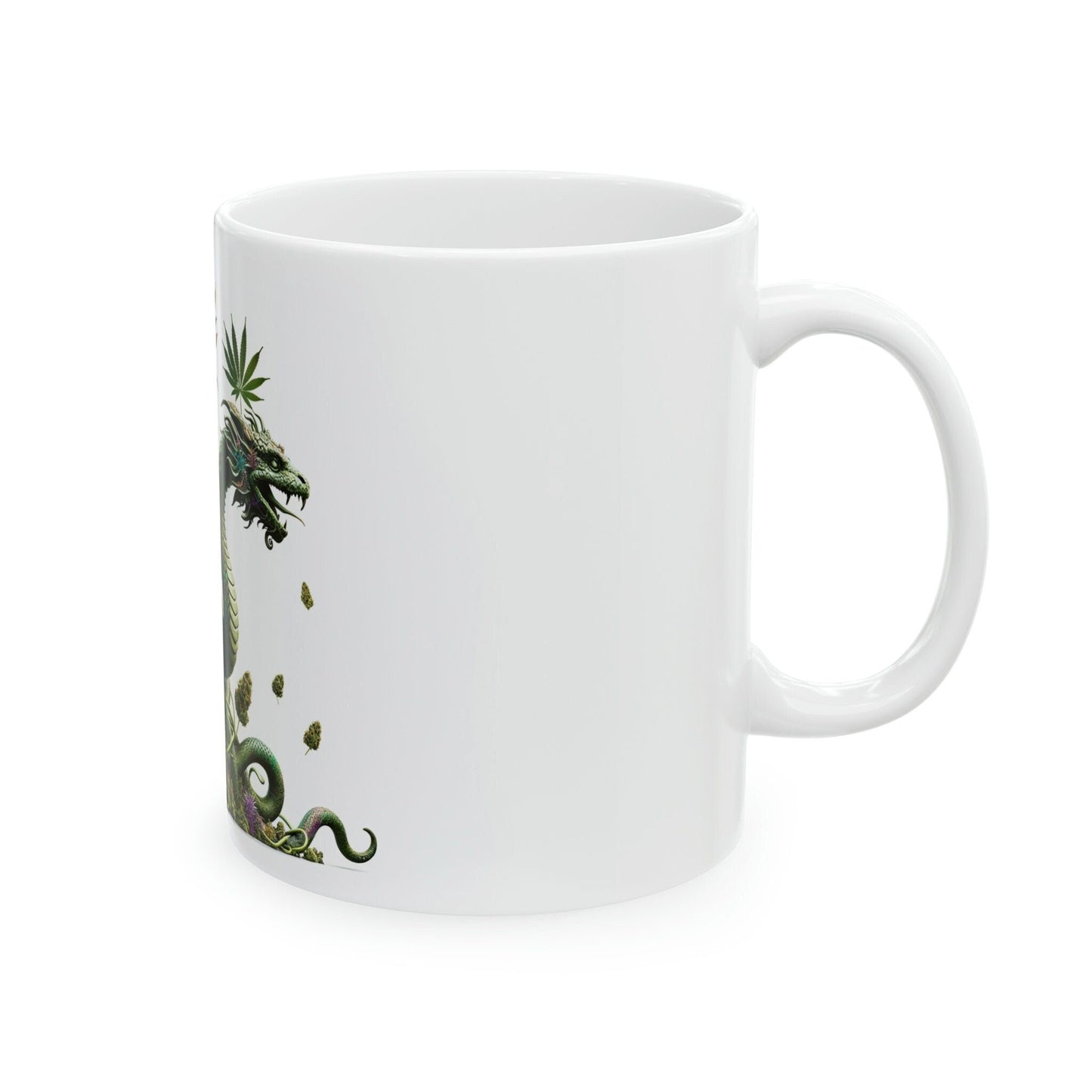 Weed HYDRA - Marijuana Themed Coffee Mugs - Perfect Gift for Smokers, Stoners, Growers; Animal Lovers - Weed Mug for Wake and Bake