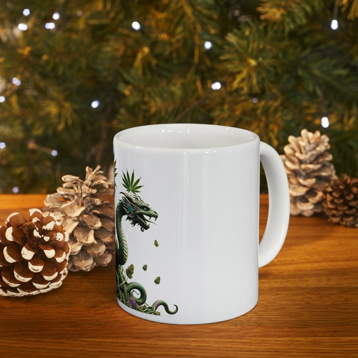 Weed HYDRA - Marijuana Themed Coffee Mugs - Perfect Gift for Smokers, Stoners, Growers; Animal Lovers - Weed Mug for Wake and Bake