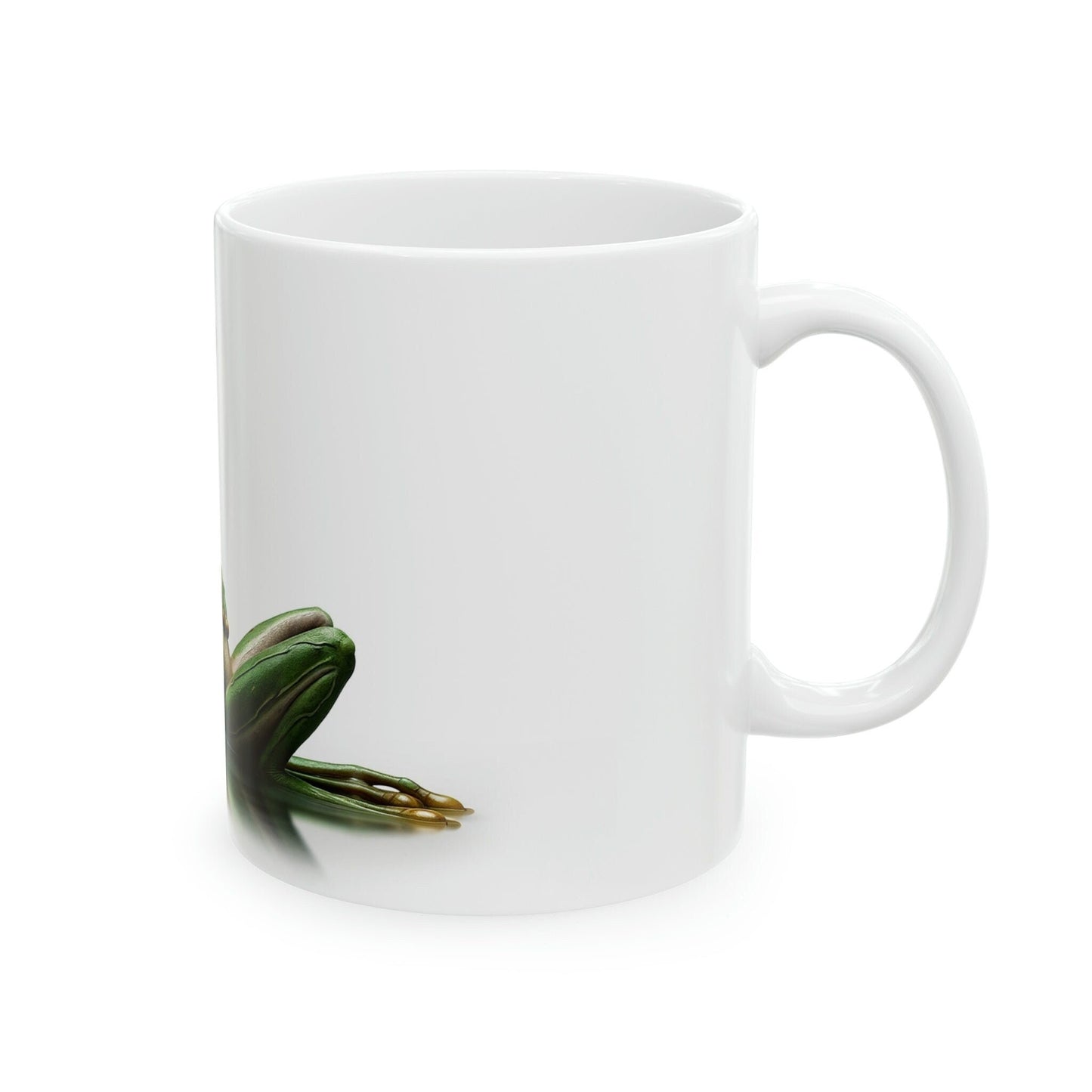 FROG - WEED Themed Coffee Mugs - Perfect Gift for Smokers, Stoners, Growers; Animal Lovers - Marijuana Mug for Wake and Bake