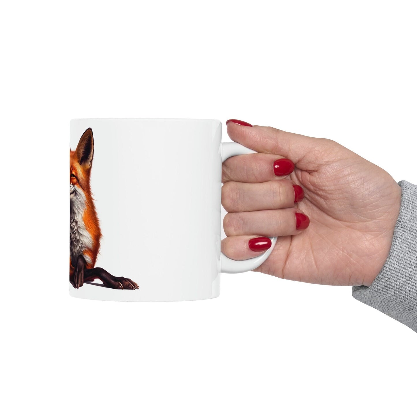 FOX - WEED Themed Coffee Mugs - Perfect Gift for Smokers, Stoners, Growers; Animal Lovers - Marijuana Mug for Wake and Bake