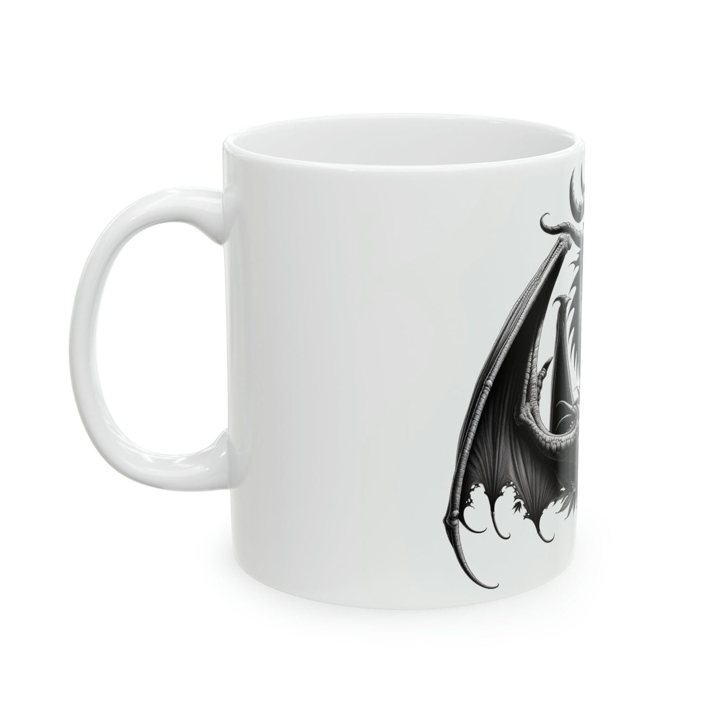 DRAGON - WEED Themed Coffee Mugs - Perfect Gift for Smokers, Stoners, Growers; Animal Lovers - Marijuana Mug for Wake and Bake