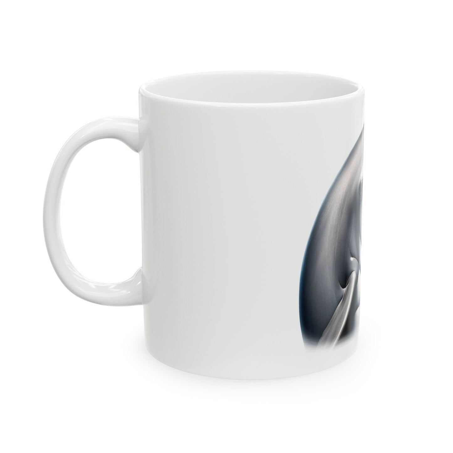 DOLPHIN - WEED Themed Coffee Mugs - Perfect Gift for Smokers, Stoners, Growers; Animal Lovers - Marijuana Mug for Wake and Bake