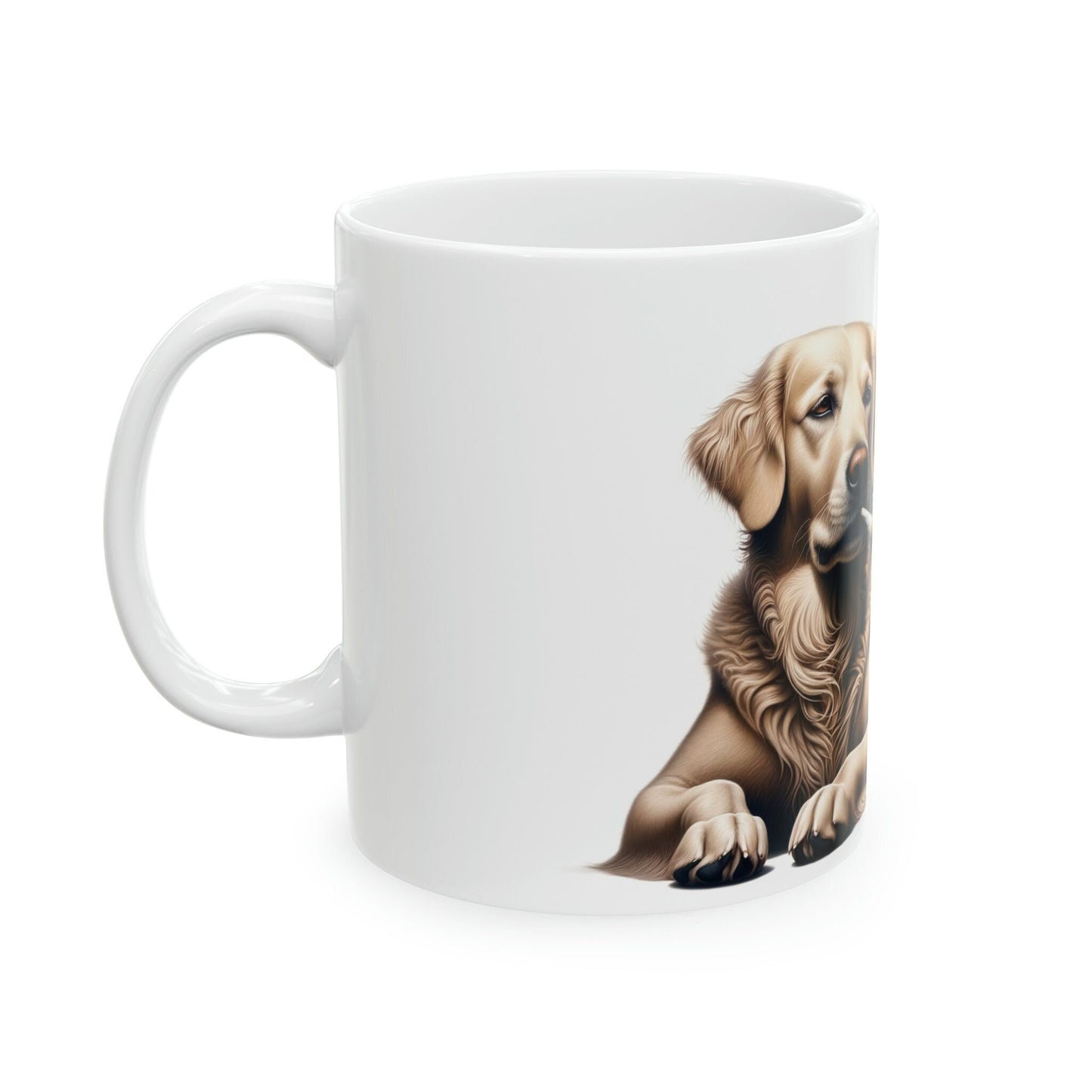 Stoner DOG & CAT - WEED Themed Coffee Mugs - Perfect Gift for Smokers, Stoners, Marijuana Lovers, Growers; Smoker Enthusiast - Wake and Bake