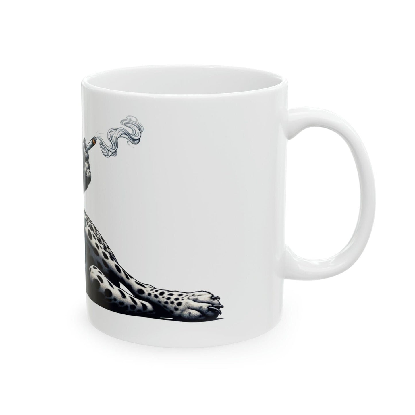 CHEETAH - WEED Themed Coffee Mugs - Perfect Gift for Smokers, Stoners, Marijuana Lovers, Growers; Smoker Enthusiasts - Wake and Bake