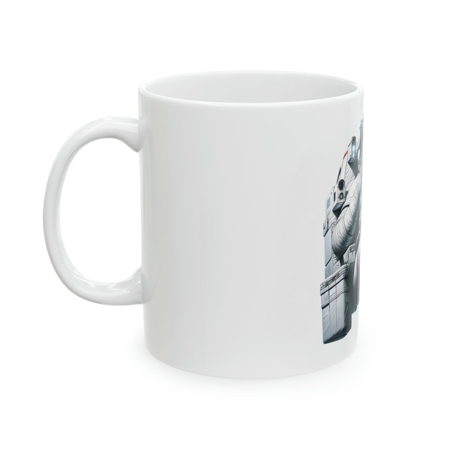 ASTRONAUT - WEED Themed Coffee Mugs - Perfect Gift for Smokers, Stoners, Marijuana Lovers, Growers; Smoker - Wake and Bake