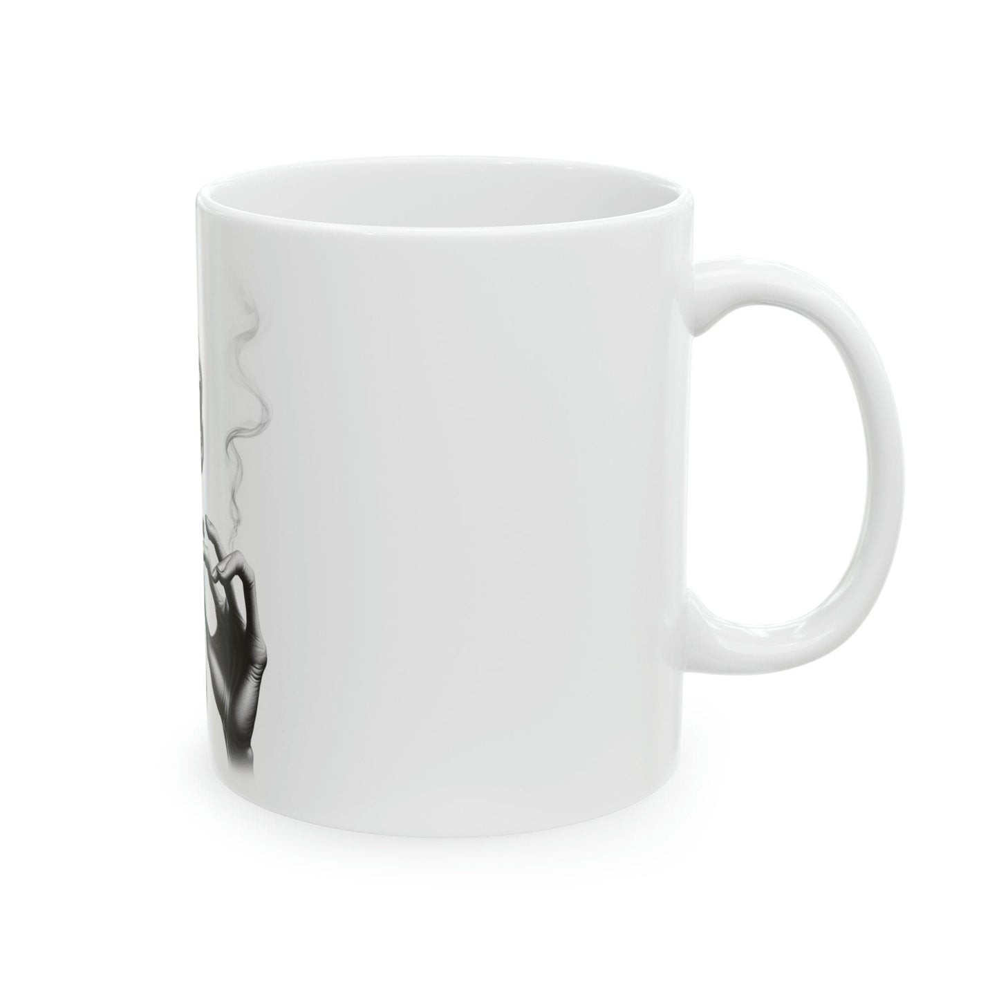 ALIEN - WEED Themed Coffee Mugs - Perfect Gift for Smokers, Stoners, Marijuana Lovers, Growers; Smoker - Wake and Bake