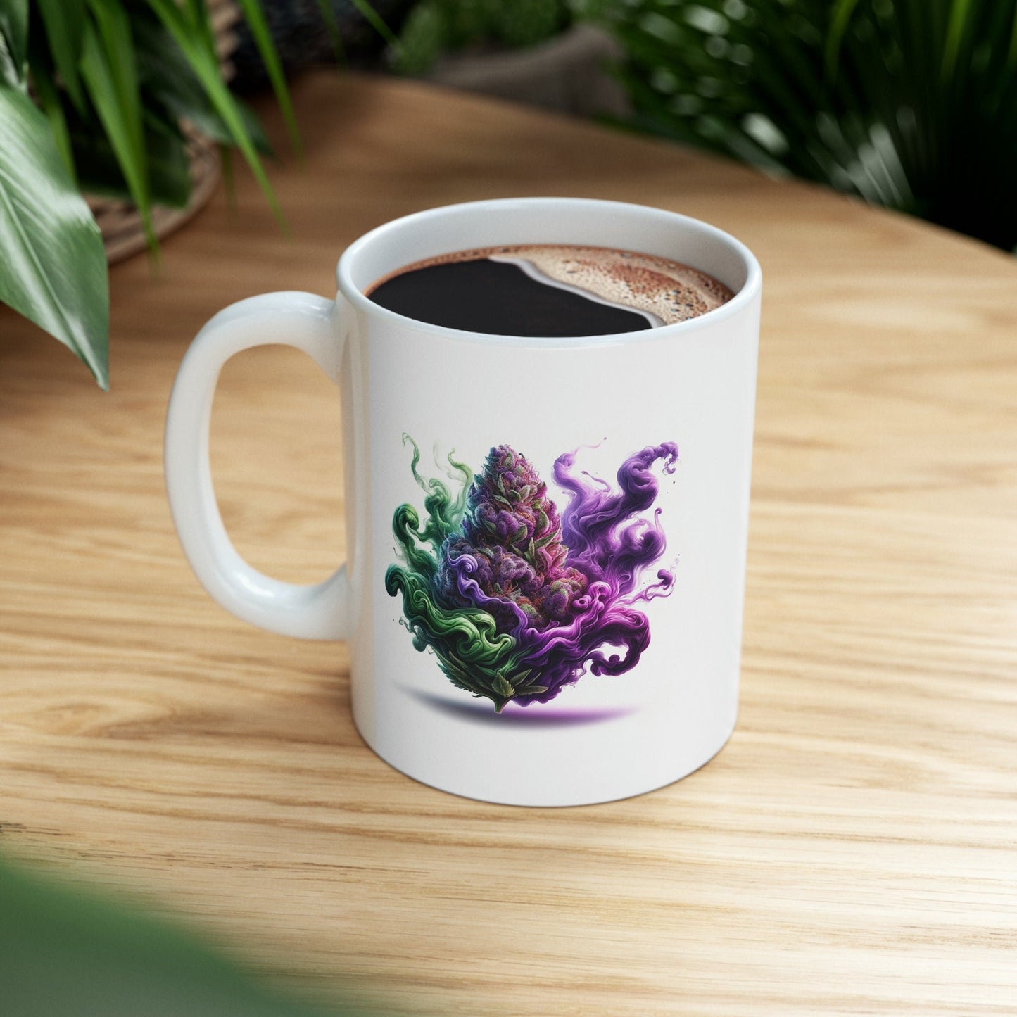 WEED HAZE - WEED Themed Coffee Mugs - Perfect Gift for Smokers, Stoners, Marijuana Lovers, Growers; Smoker Enthusiast - Wake and Bake