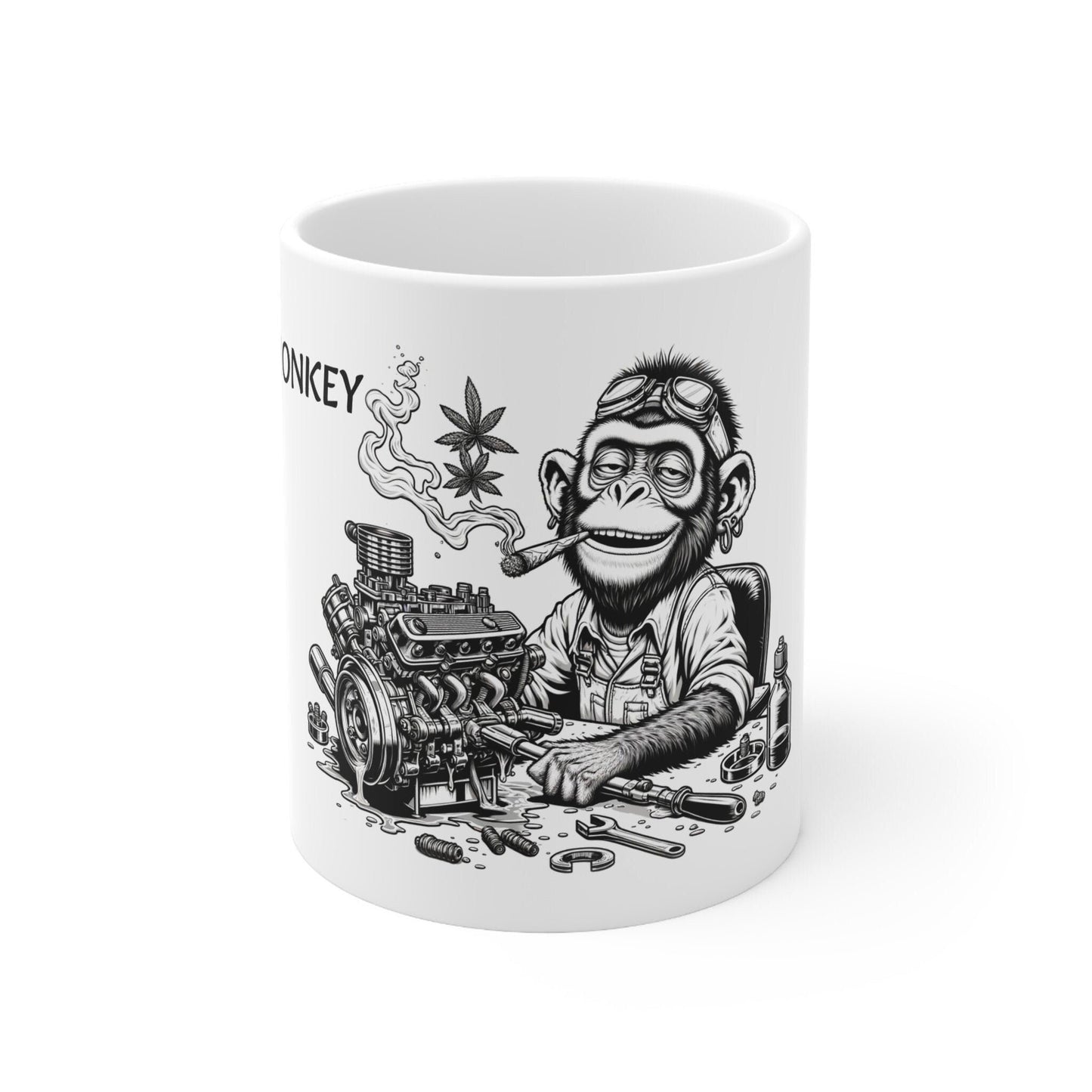 GREASE MONKEY - Weed Strain Coffee Mugs
