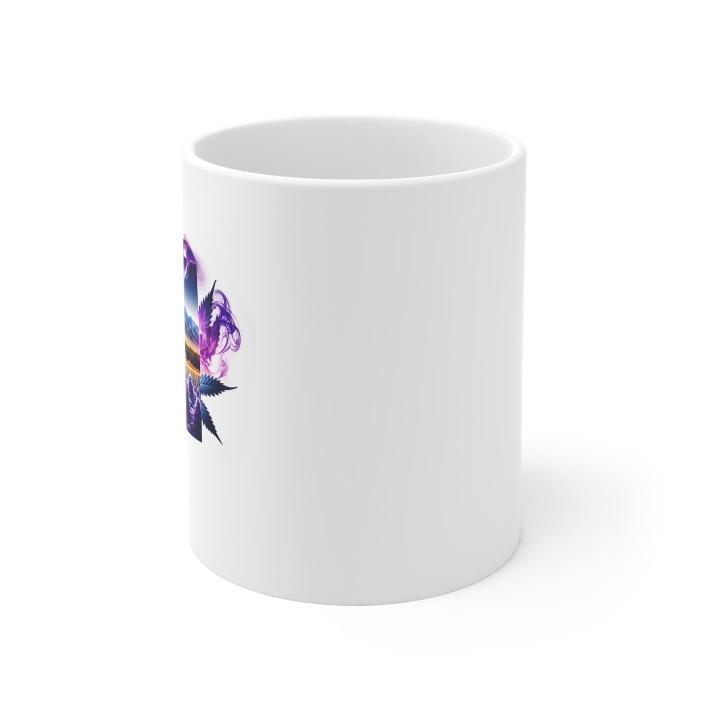 NEW MEXICO Weed Mug - State Themed Coffee Mugs, Marijuana Graphic - Perfect Gift for Smokers, Weed Lovers, Stoners - Cannabis Decor