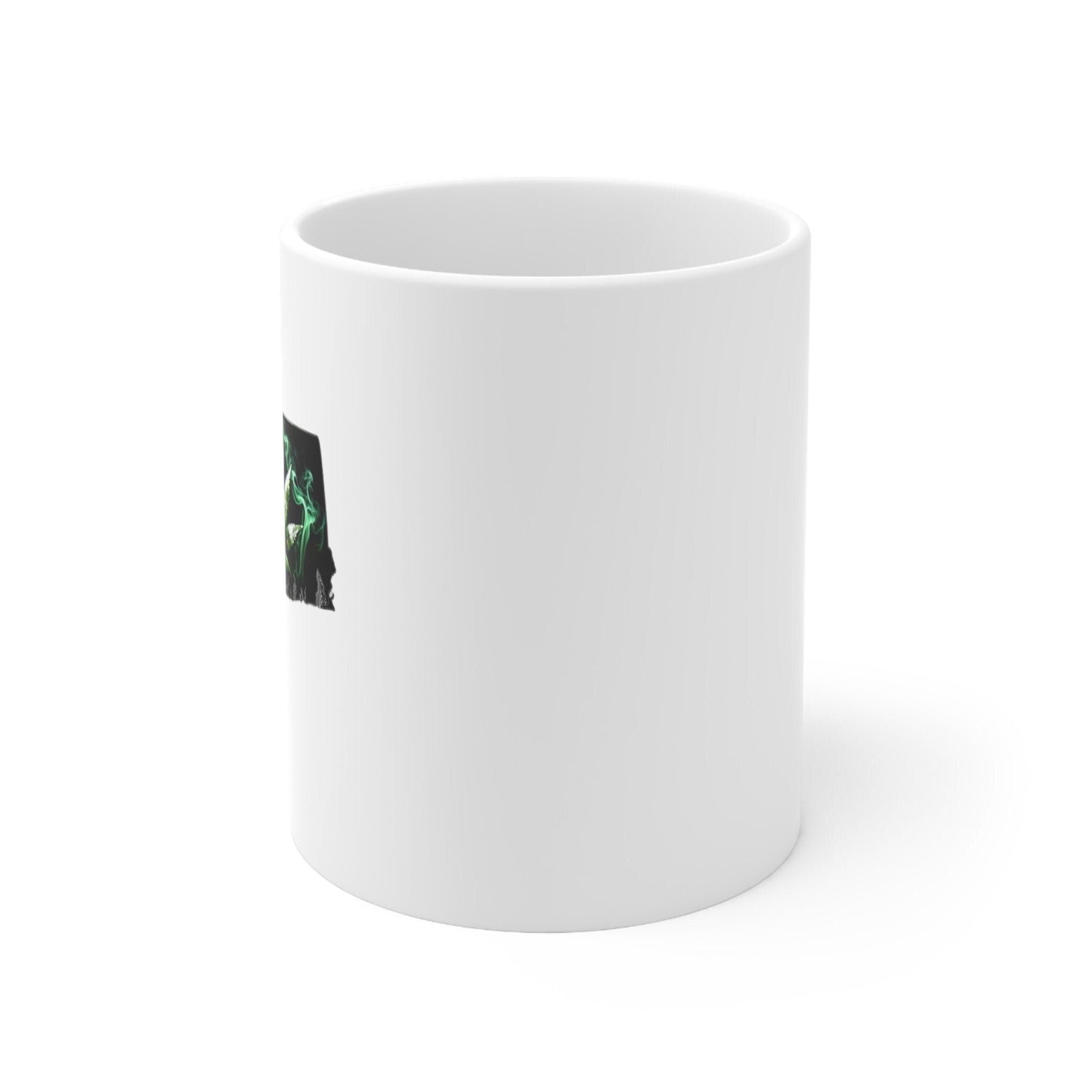 CONNECTICUT Weed Mug - State Themed Coffee Mugs, Marijuana Graphic - Perfect Gift for Smokers, Weed Lovers, Stoners - Cannabis Decor