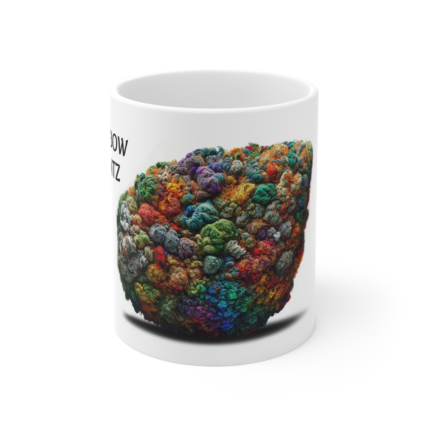 RAINBOW RUNTZ - Weed Coffee Mug (11oz) - Perfect Strains Gift for Smokers, Stoners, Growers; Wake & Bake Mug / 420 Weed Mug, Marijuana Gift
