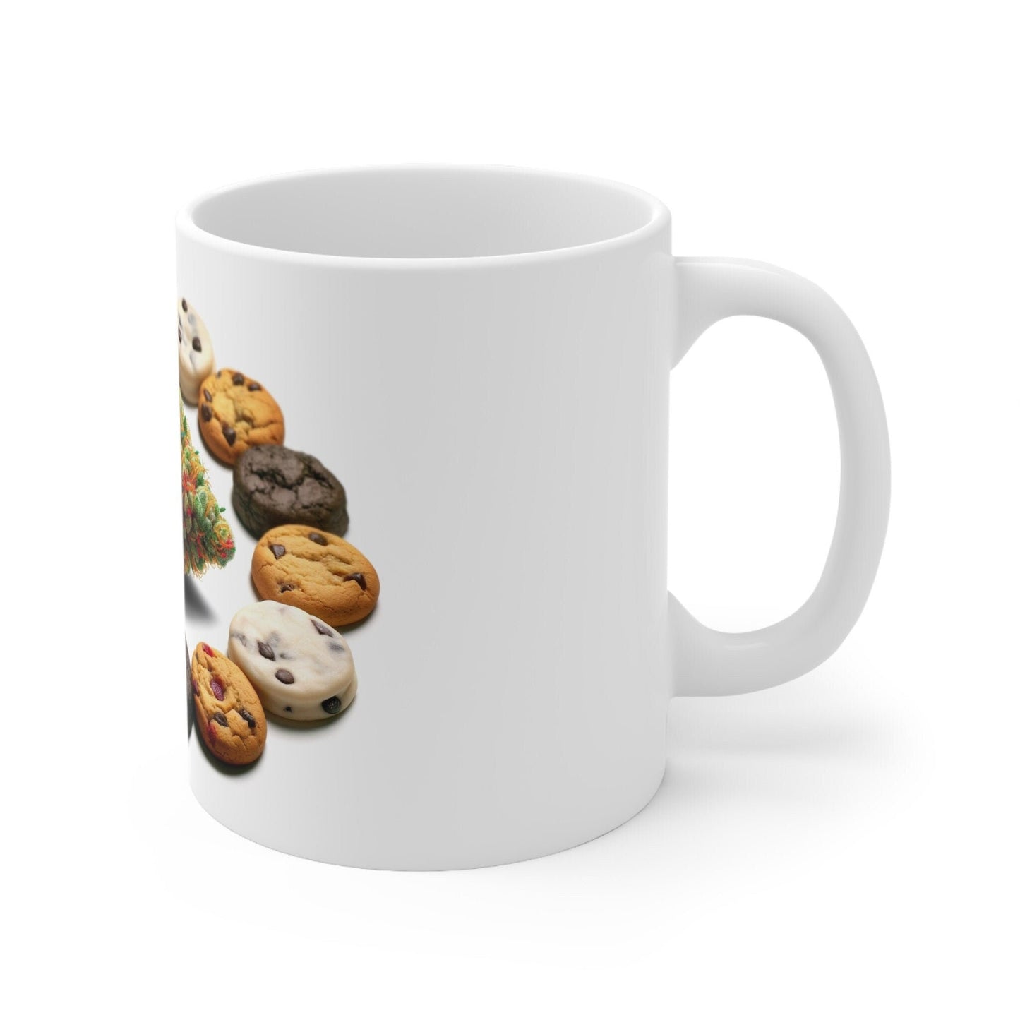 GMO COOKIES - Weed Coffee Mug (11oz) - Perfect Strains Gift for Smokers, Stoners, Growers; Wake and Bake Mug / 420 Weed Mug, Marijuana Gift