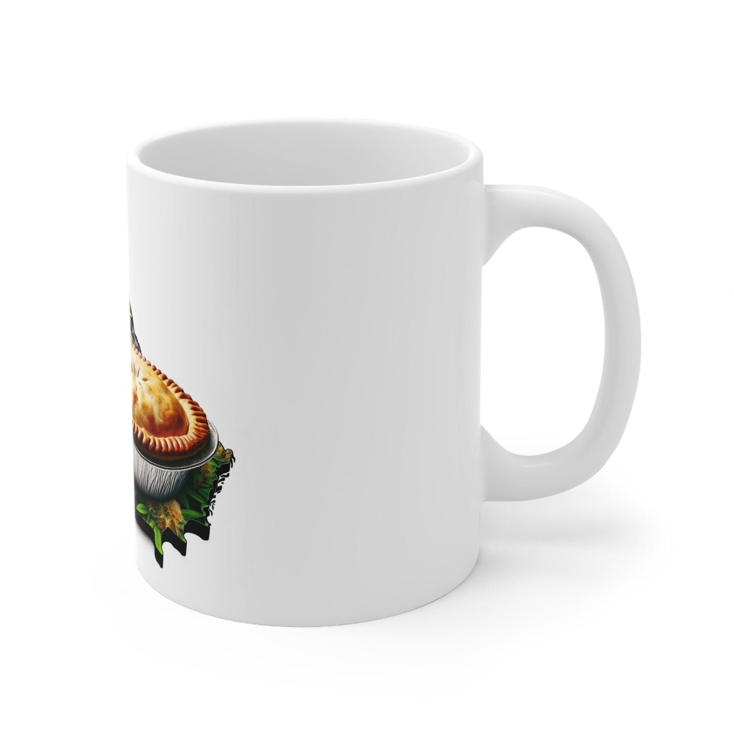 GEOGIA PIE - Weed Coffee Mug (11oz) - Perfect Strains Gift for Smokers, Stoners, Growers; Wake and Bake Mug / 420 Weed Mug, Marijuana Gift